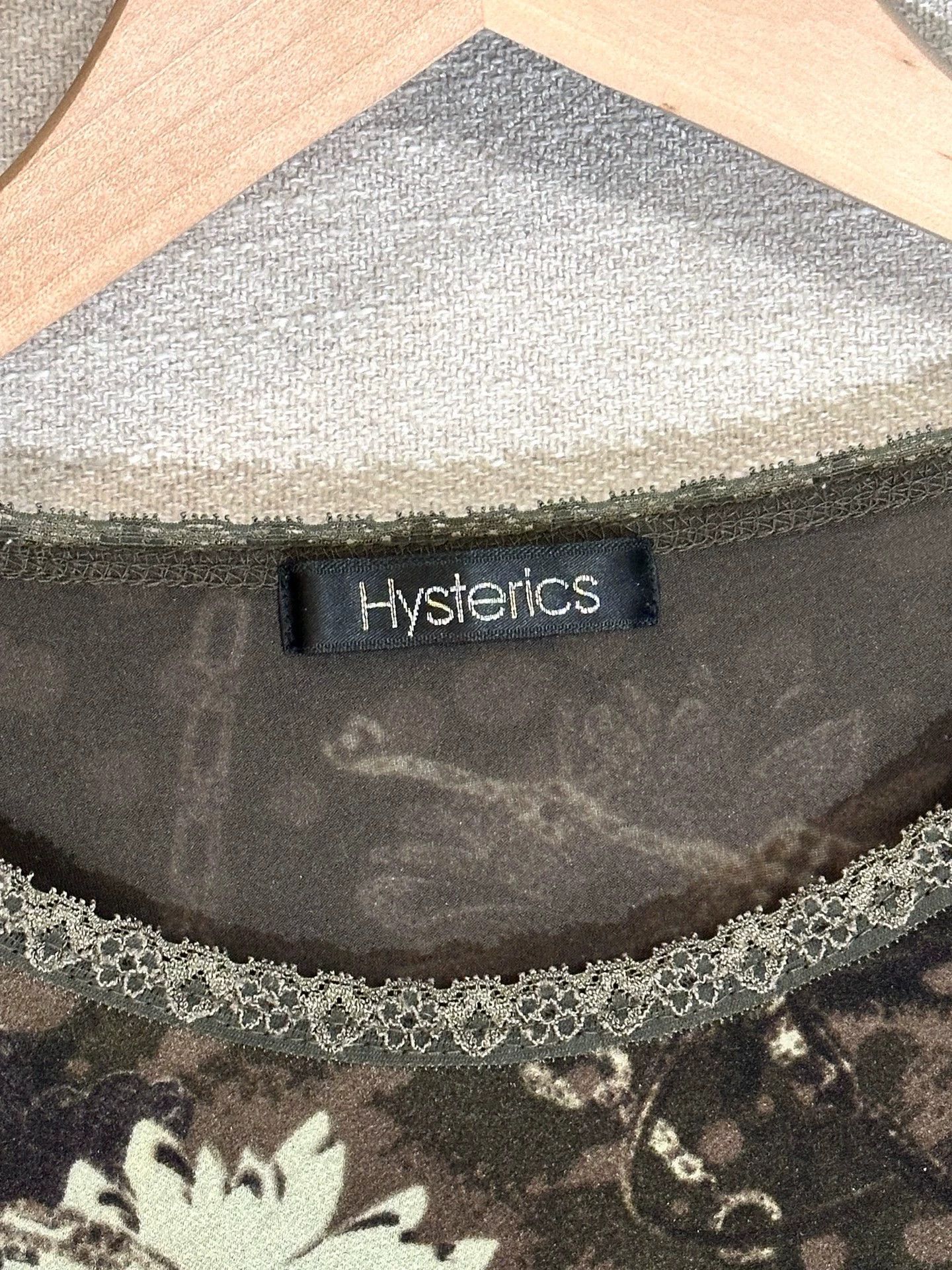 Hysteric Glamour Hysteric Glamour Lace Vintage Print Shirt Size F Size ONE SIZE - 5 Thumbnail