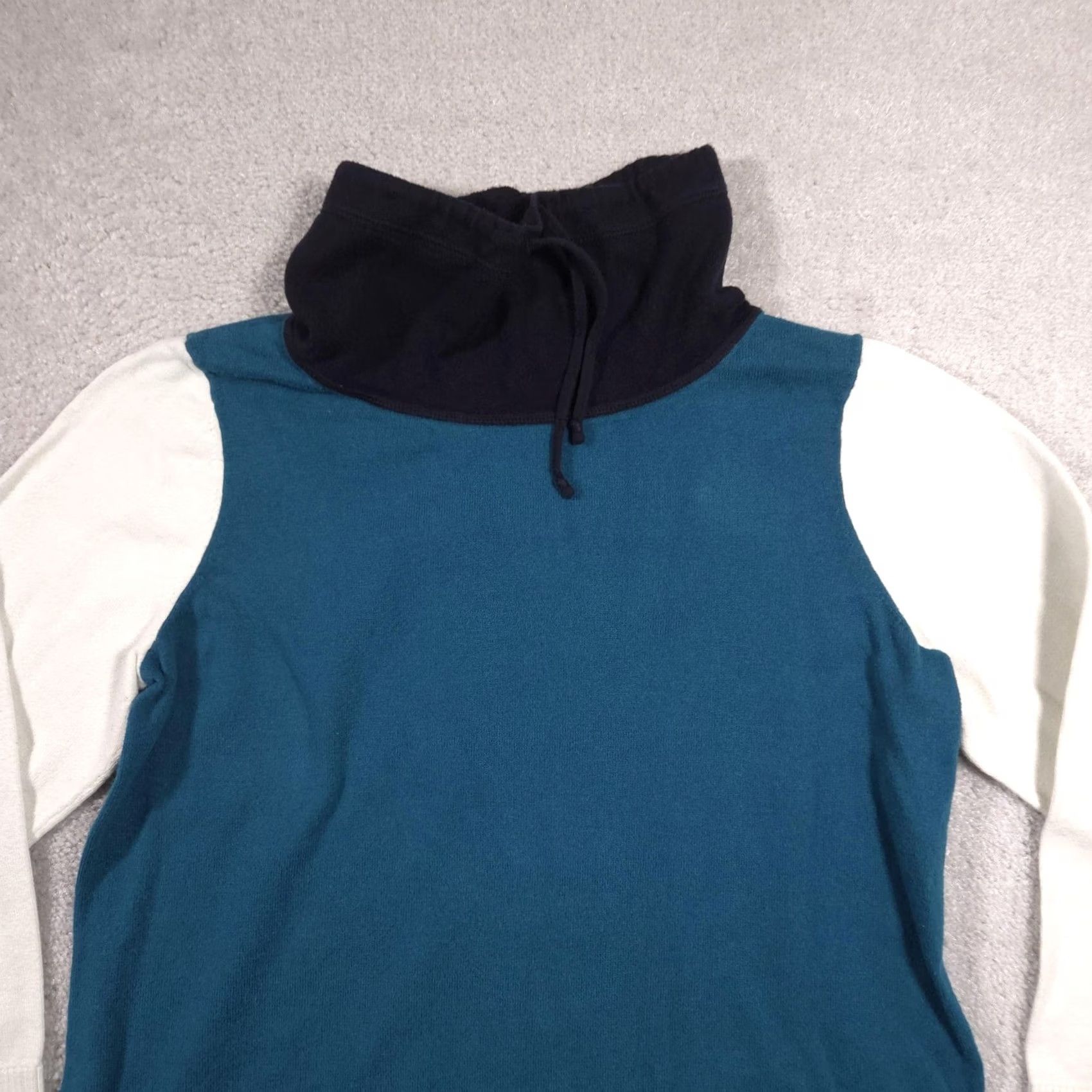 Talbots Talbots Sweater Womens L Multicolor Cowl Neck Drawstring Pullover Colorblock Size L / US 10 / IT 46 - 2 Thumbnail