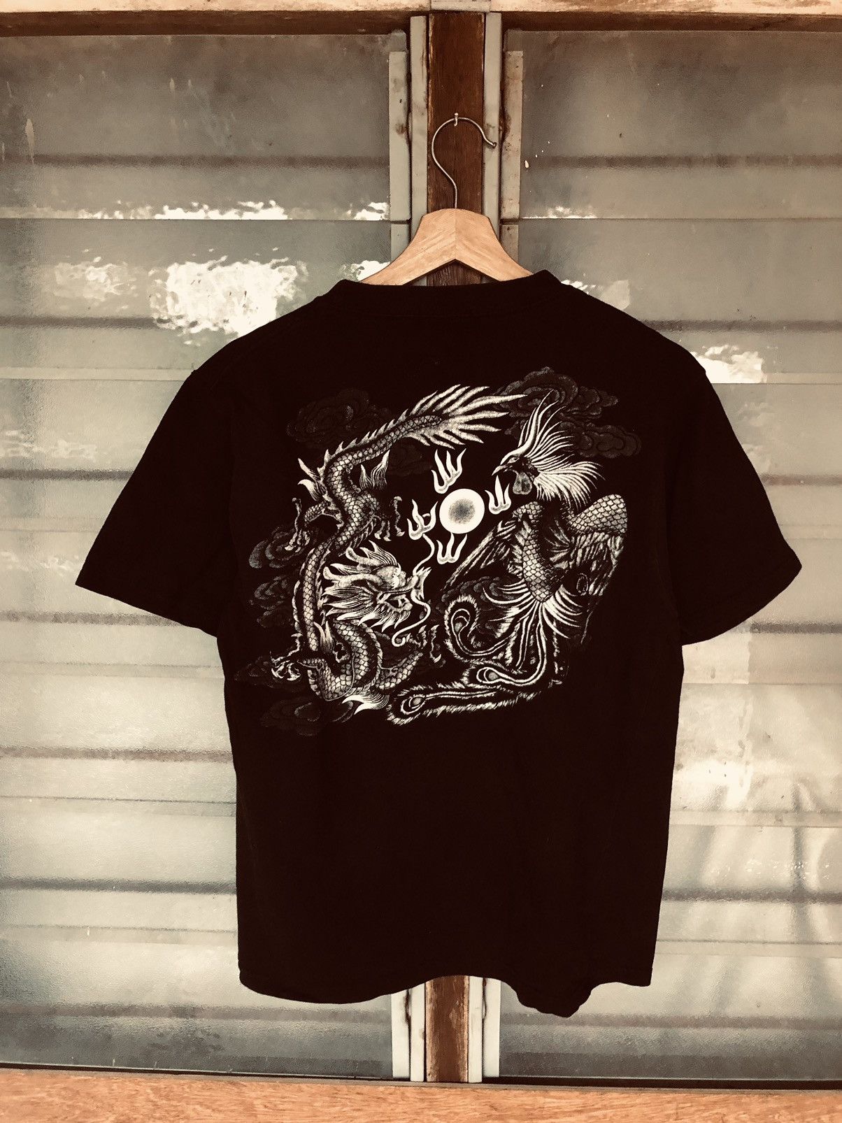 Vintage Vintage Japanese Dragon Fighter Shirt Tee Size US M / EU 48-50 / 2 - 6 Thumbnail