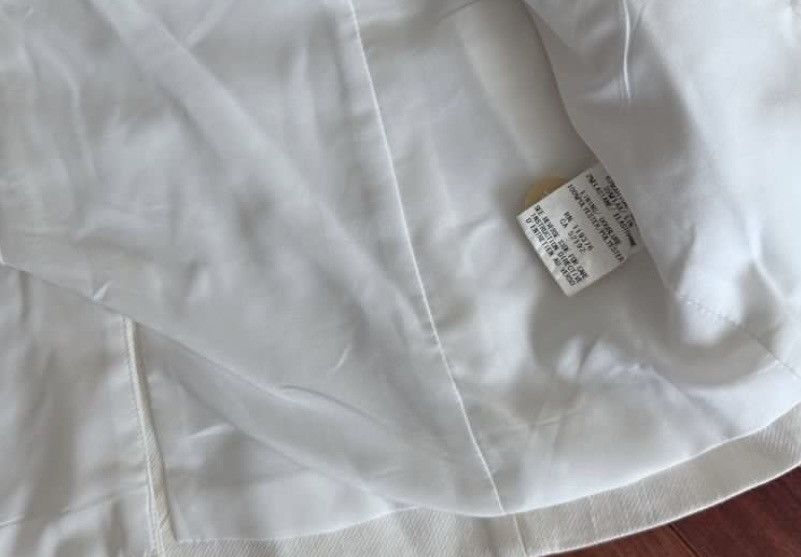Helmut Lang Helmut Lang white jacket, size 2, slim waist Size XXS / US 00 / IT 34 - 6 Thumbnail
