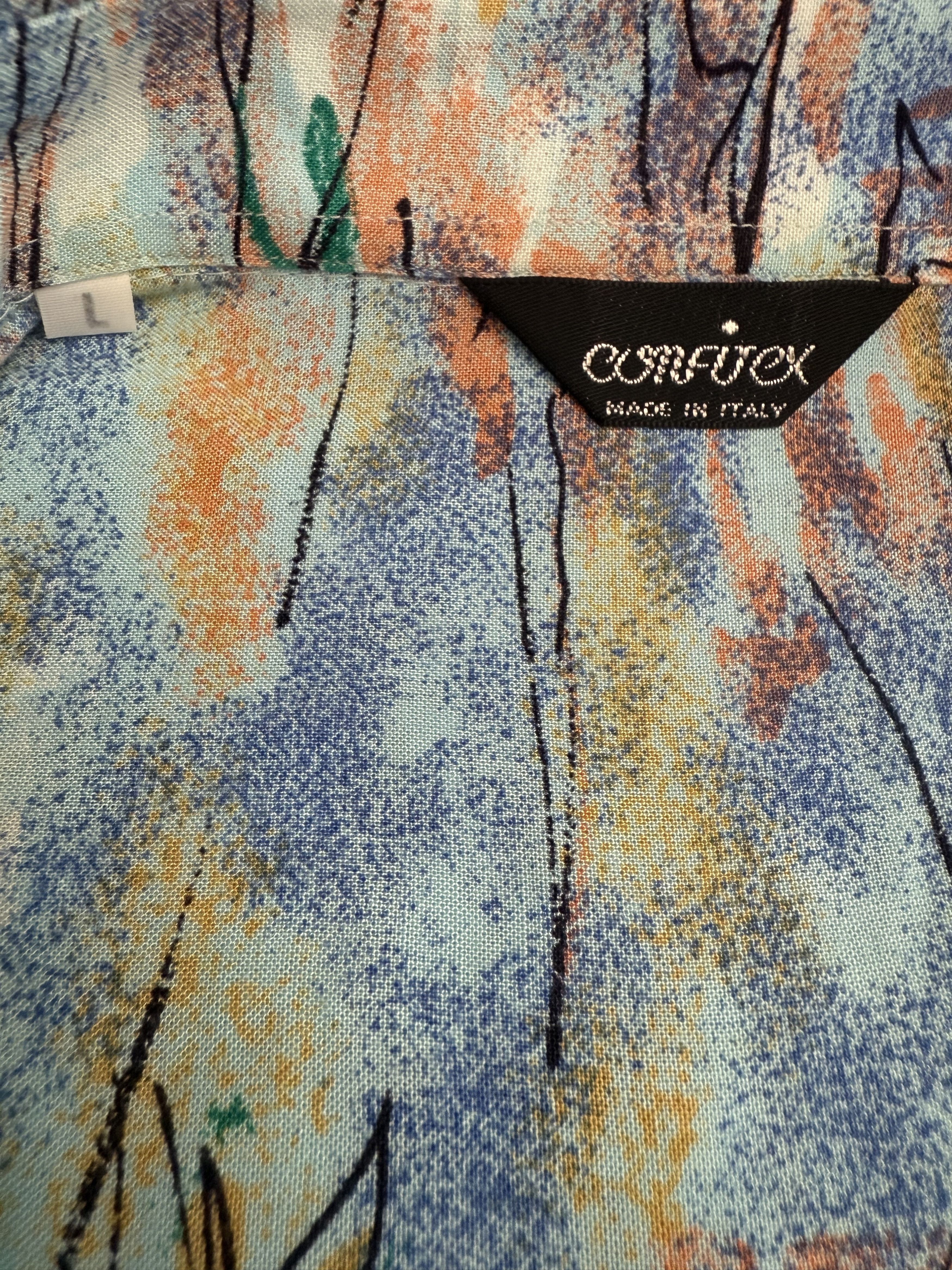 Vintage Vintage 90s Crazy Hawaii Shirt Size US L / EU 52-54 / 3 - 5 Thumbnail