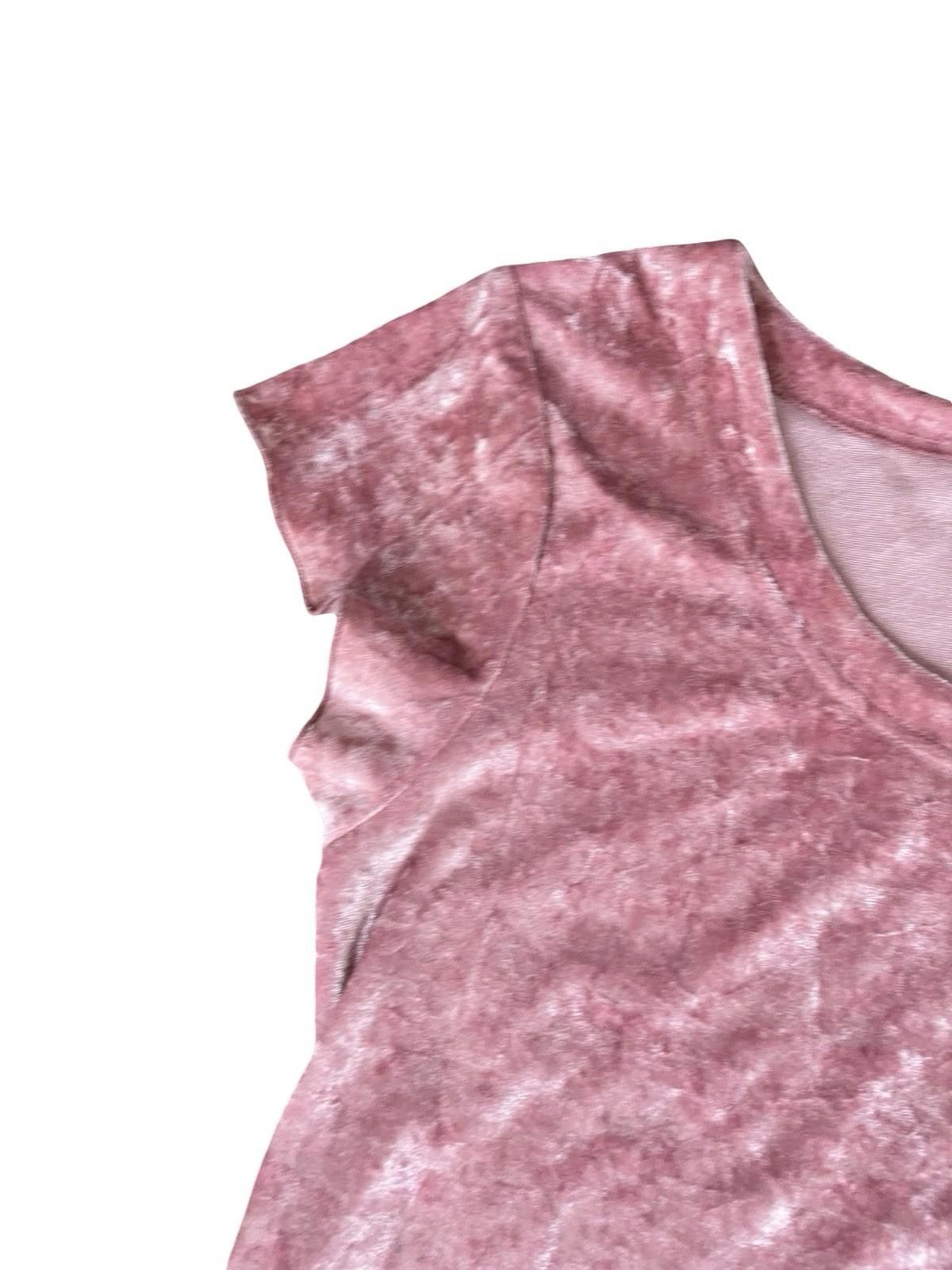 Other Victoria Secret Pink Velvet Short Sleeve Dress for Women Size ONE SIZE - 5 Thumbnail