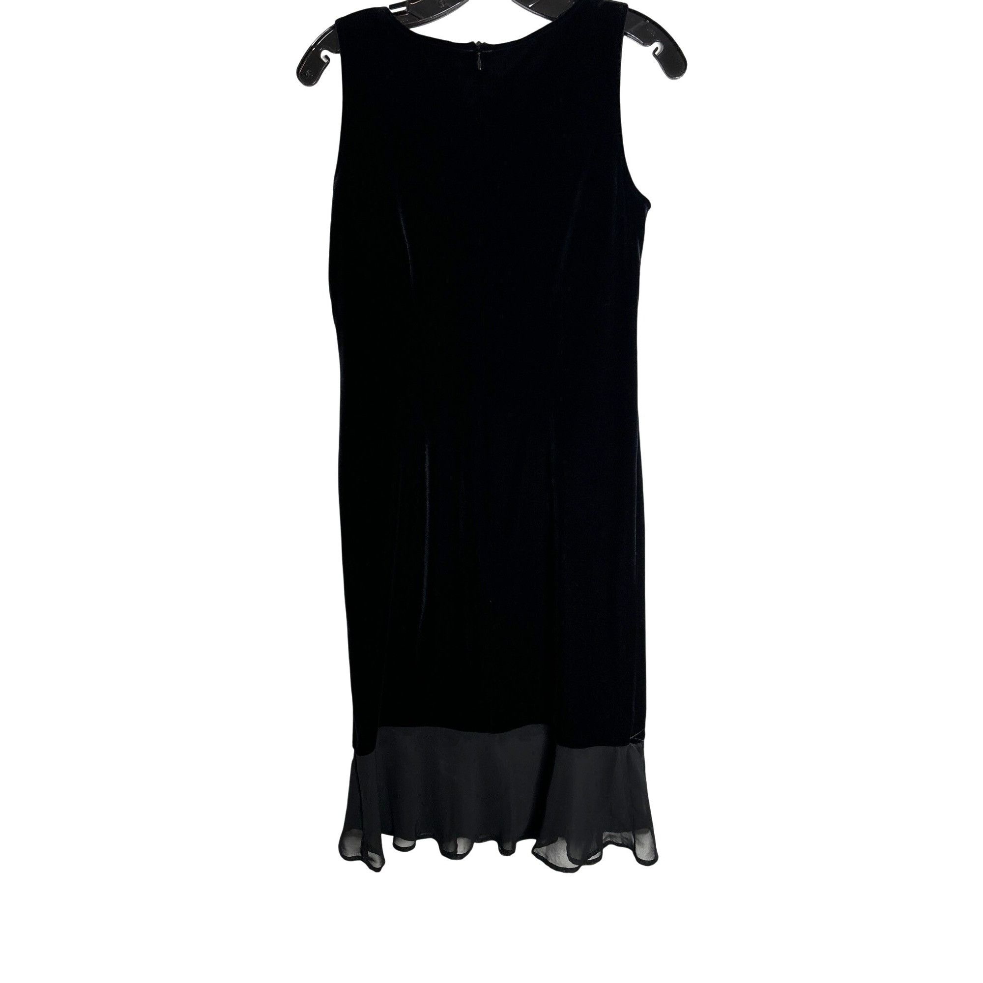 Vintage VINTAGE 90'S JESSICA HOWARD WOMEN'S BLACK VELVET COCKTAIL DR Size M / US 6-8 / IT 42-44 - 3 Thumbnail