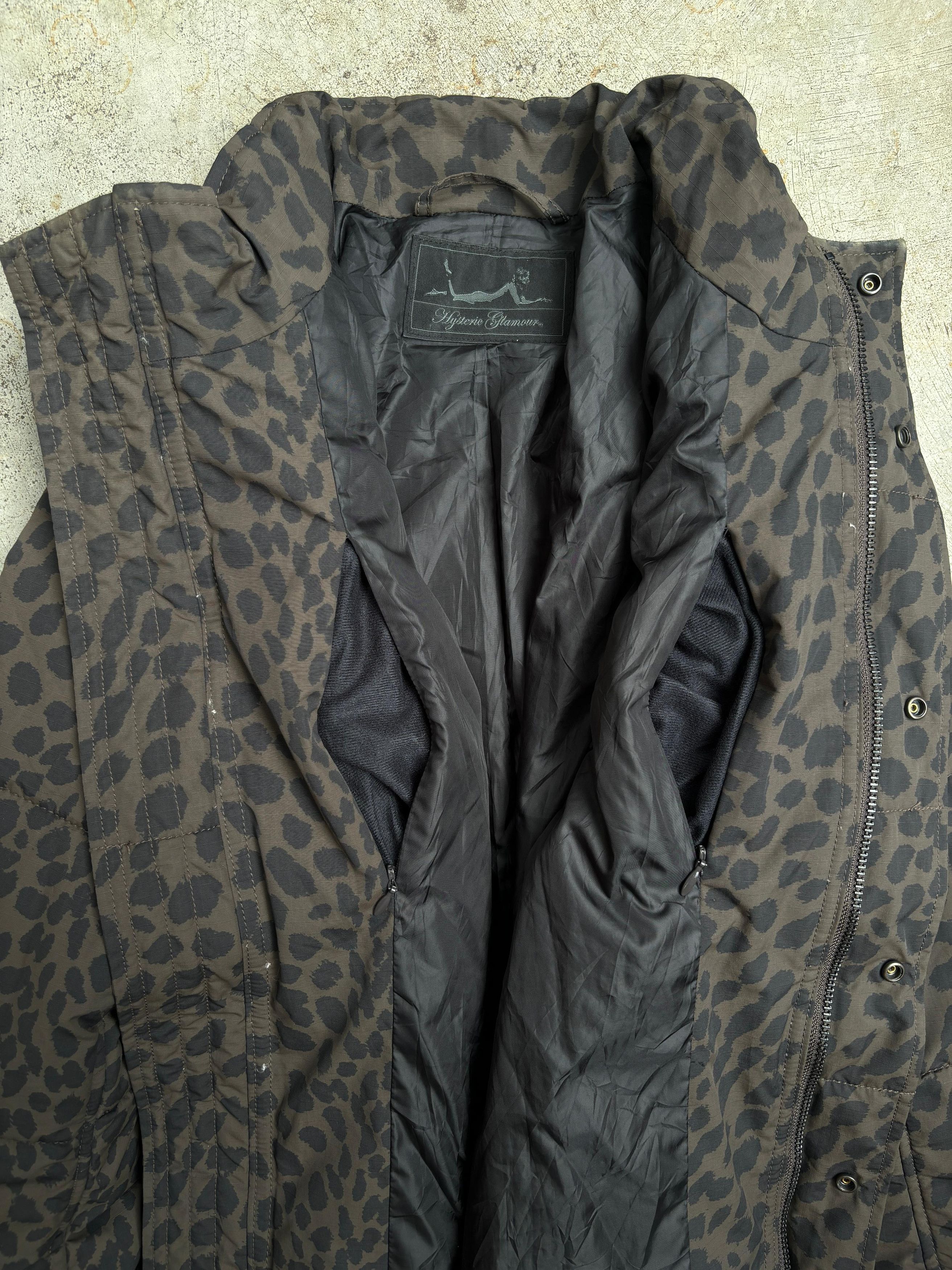 Hysteric Glamour × Vintage Hysteric Glamour leopard removable hood parka down jacket Size US M / EU 48-50 / 2 - 13 Thumbnail