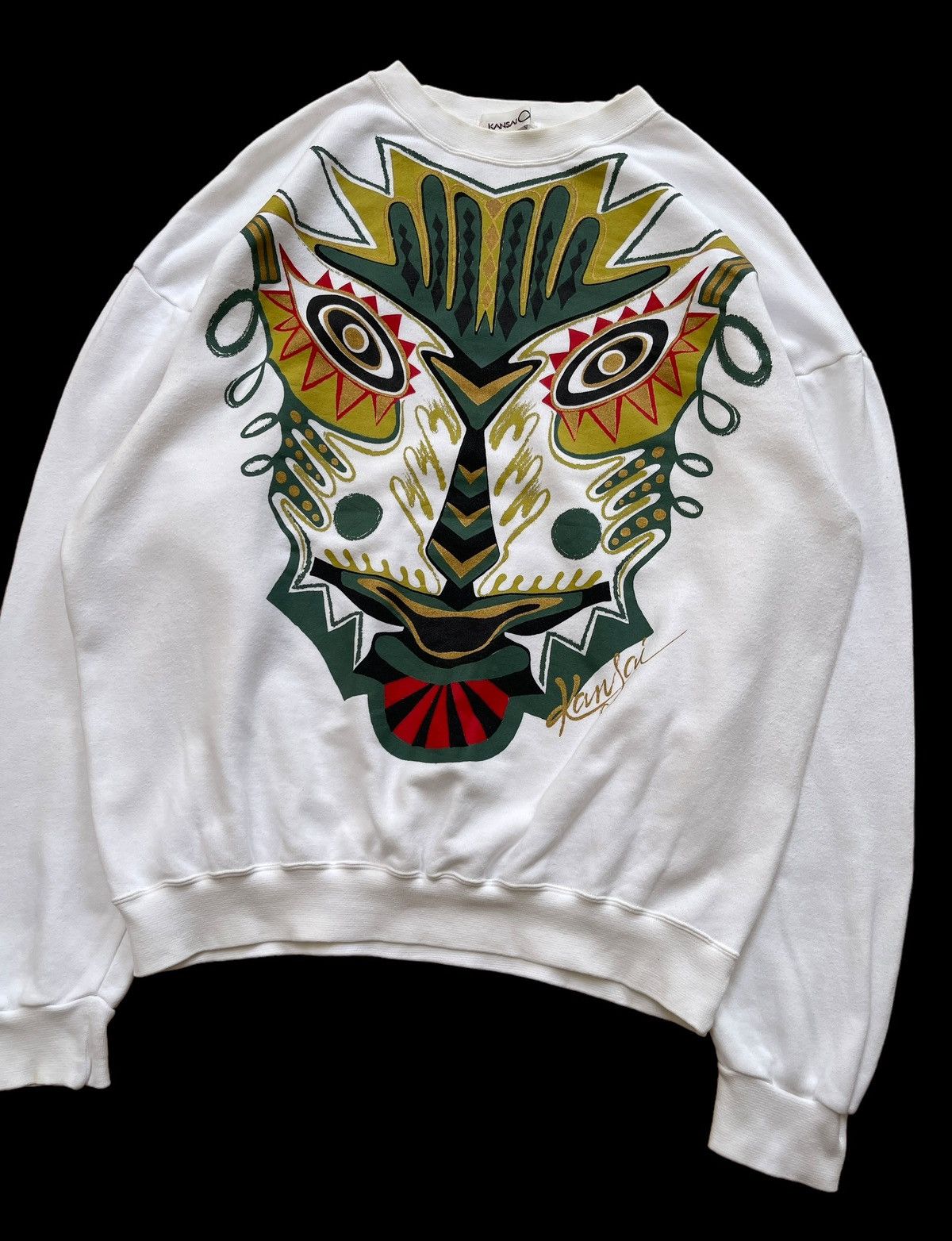 Kansai Yamamoto Vintage Kansai O2 Crewneck Sweatshirt Size US M / EU 48-50 / 2 - 9 Thumbnail