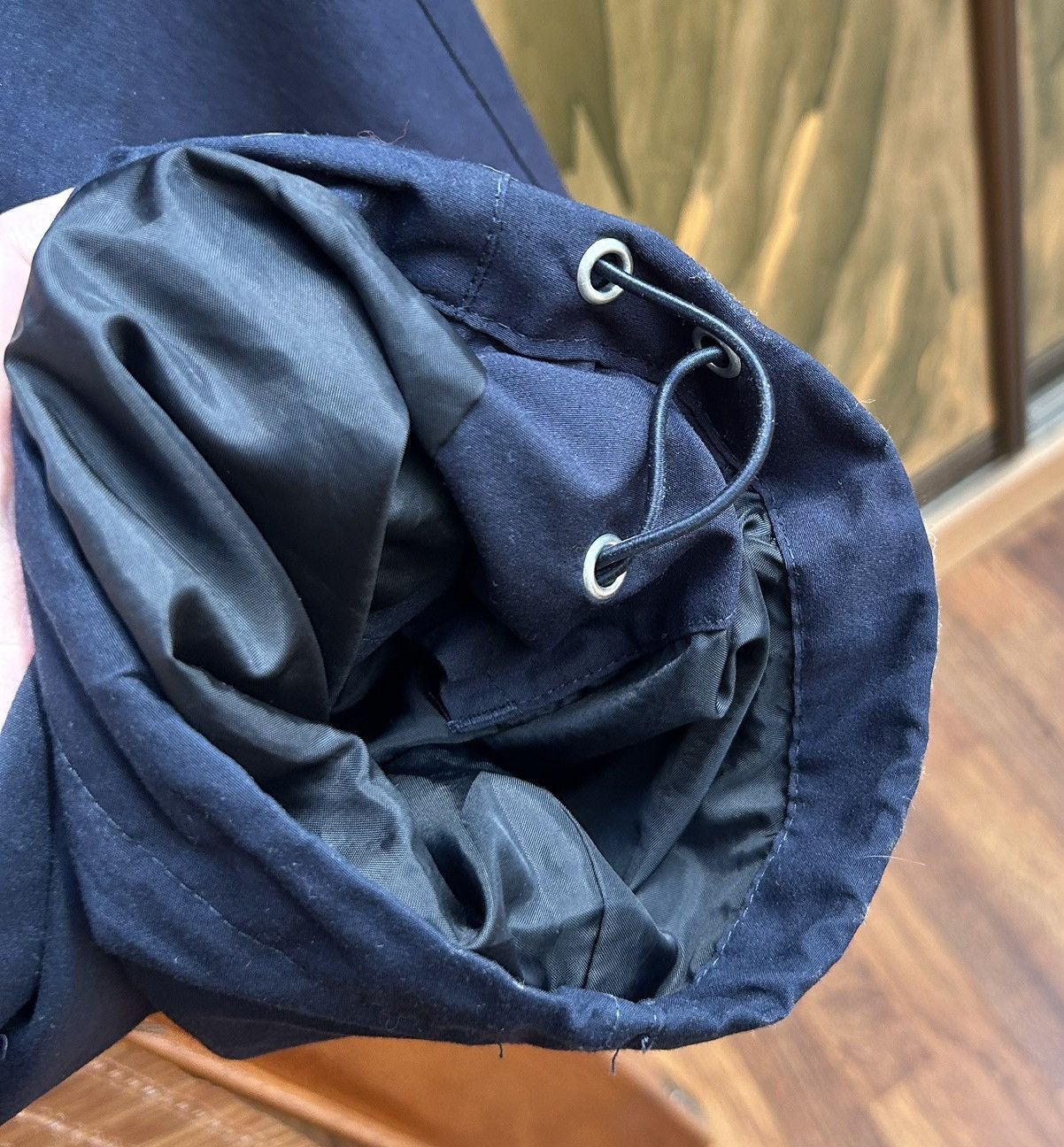 Nike Vintage Nike Nylon Cargo Pants Size M Navy Blue Size US 32 / EU 48 - 4 Thumbnail