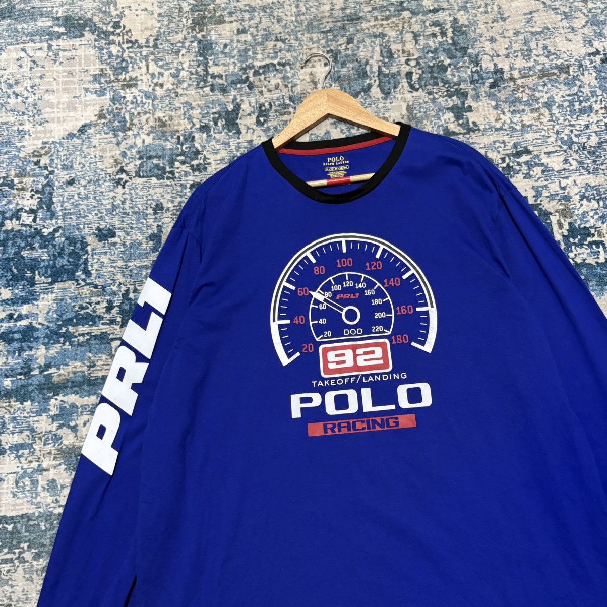 Polo Ralph Lauren Polo Ralph Lauren polo racing 92 longsleeve tee Size US XL / EU 56 / 4 - 2 Thumbnail