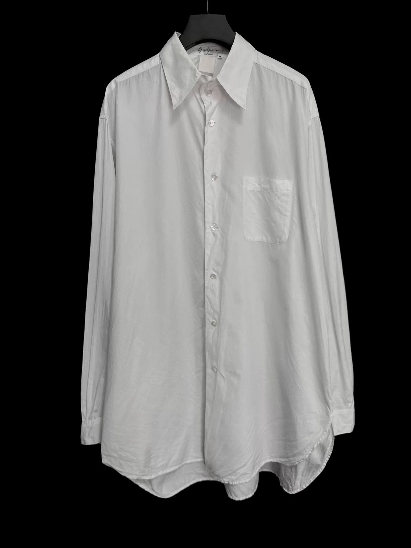 Yohji Yamamoto yohji yamamoto white cotton shirt Size US M / EU 48-50 / 2 - 1 Thumbnail