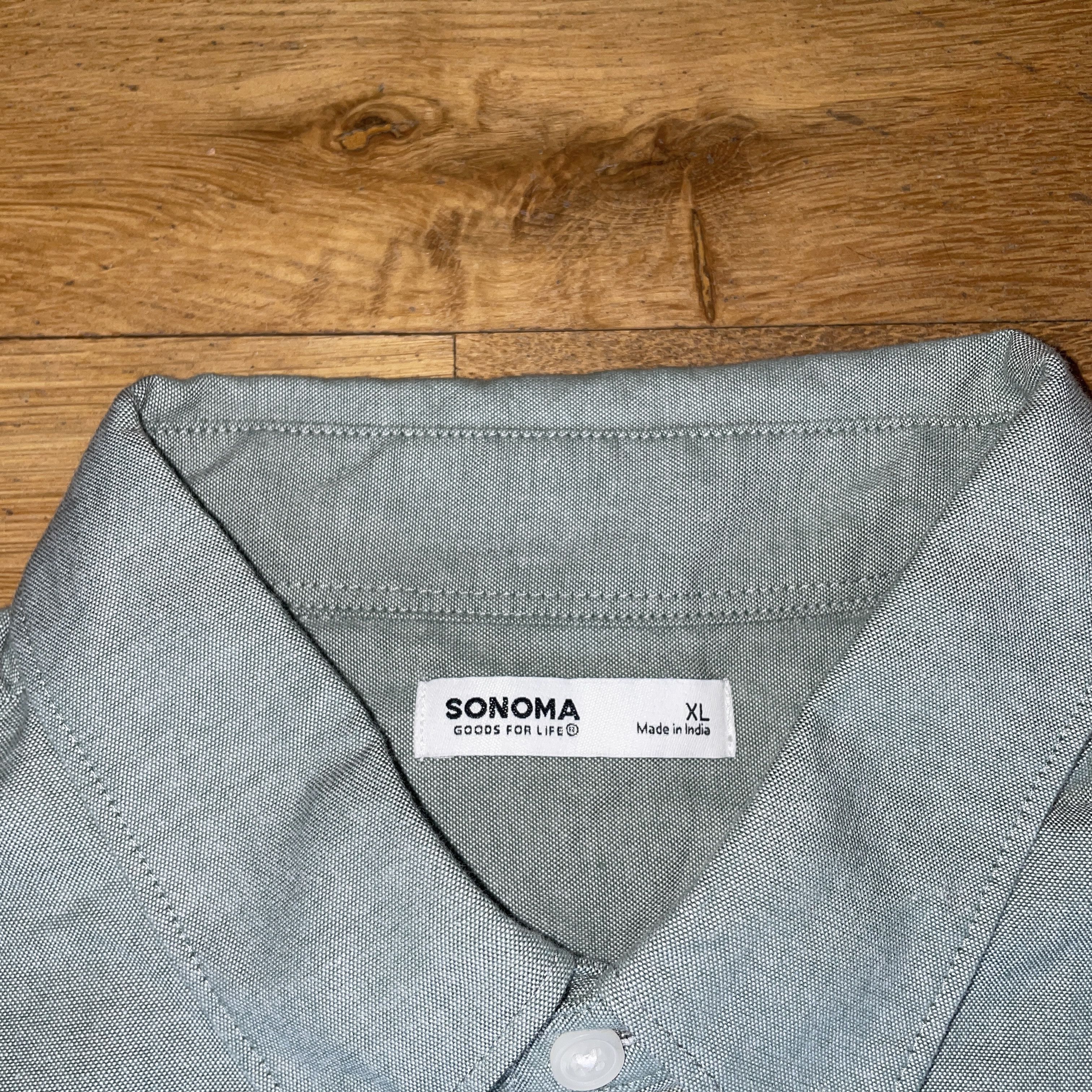 Sonoma Sonoma Men's Elegant Cotton Short Sleeve Shirt Size L Size US L / EU 52-54 / 3 - 2 Thumbnail