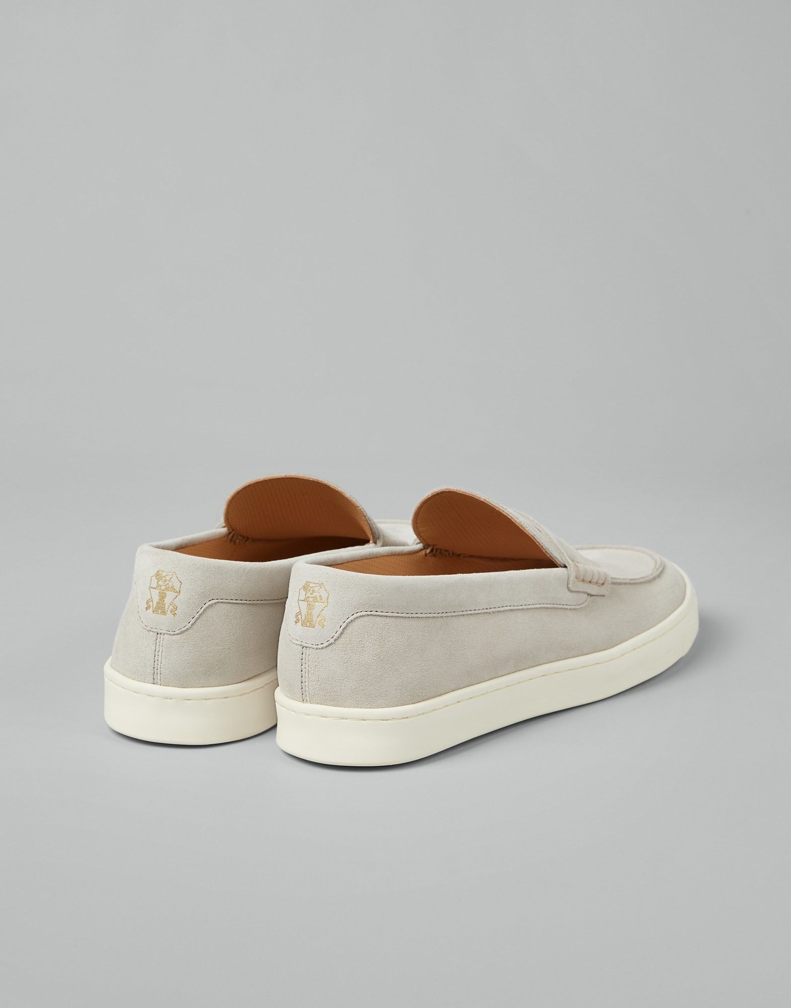 Brunello Cucinelli o1w1db10125 Loafers Sneakers in Natural Size US 10 / EU 43 - 3 Thumbnail