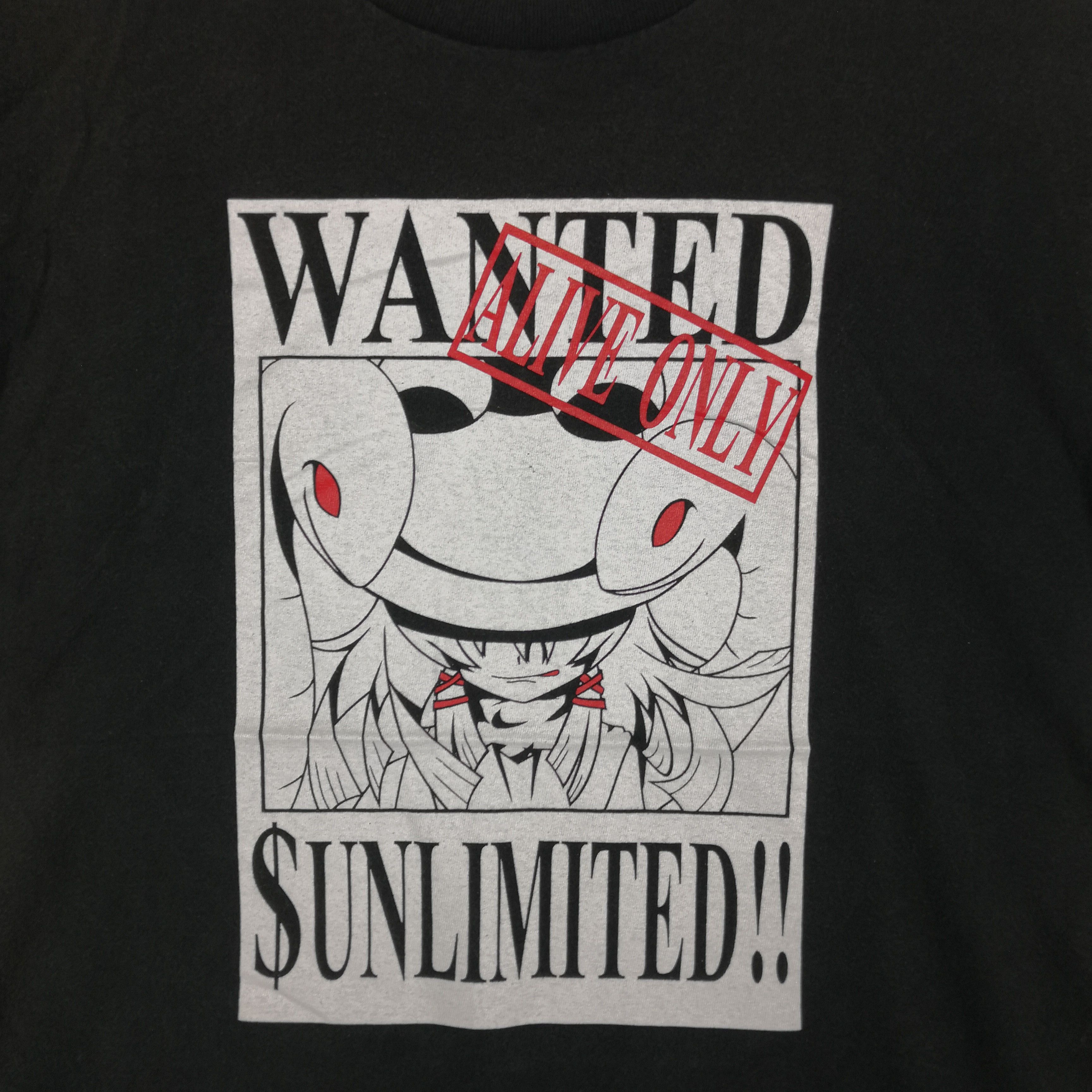 Cartoon Network Wanted T-shirt alike One Piece Anime Manga Cartoon Tees Size US L / EU 52-54 / 3 - 3 Thumbnail