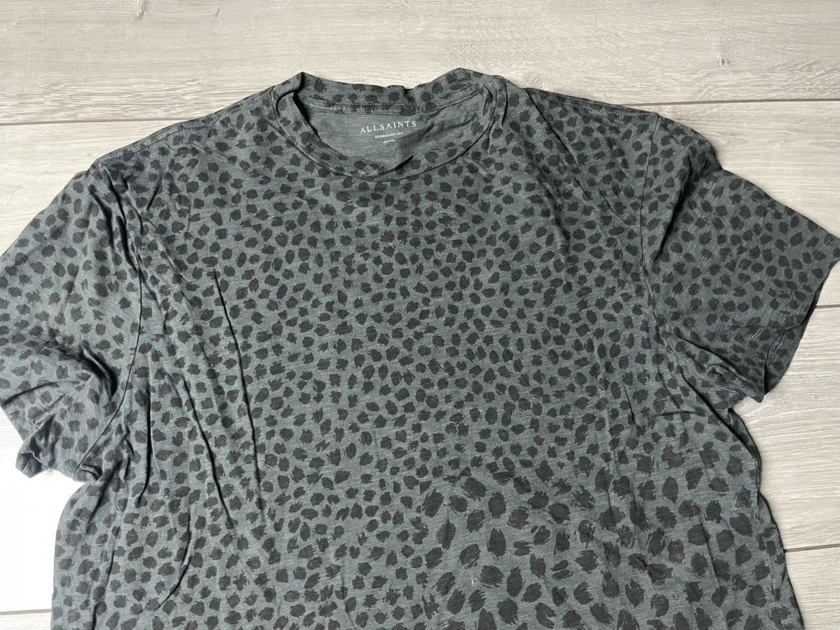 Allsaints Allsaints Tshirt Leopard Print Oversized Fit Size US S / EU 44-46 / 1 - 3 Thumbnail