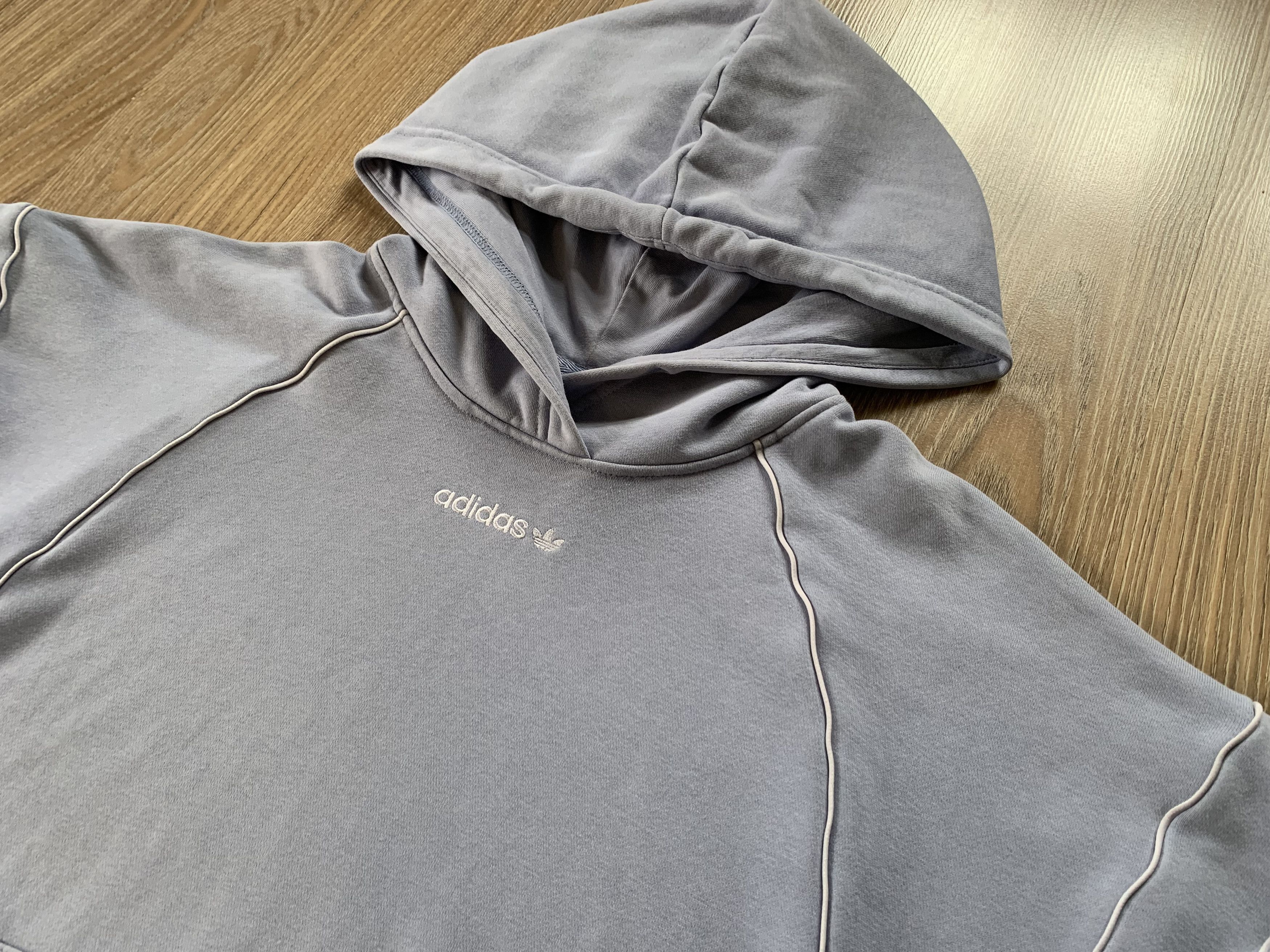 Adidas Adidas Equipment Womens Centr Logo Hoodie EQT DH3038 Size L / US 10 / IT 46 - 4 Thumbnail