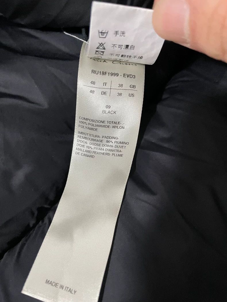 Rick Owens Rick Owens18FW Strap Hooded Down Vest 2502-Nextarrow Size 48R - 5 Thumbnail