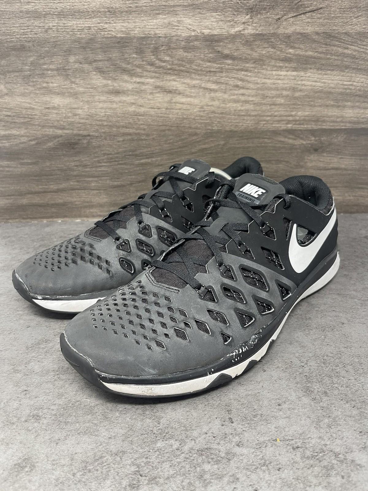 Nike Nike Train Speed 4 Shoes Mens Size 12 Black White Sneakers Size US 12 / EU 45 - 2 Thumbnail
