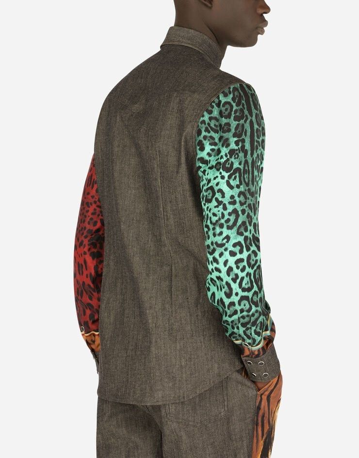 Dolce & Gabbana o1y0125 Patterned Shirt in Multicolor Size US XS / EU 42 / 0 - 5 Thumbnail