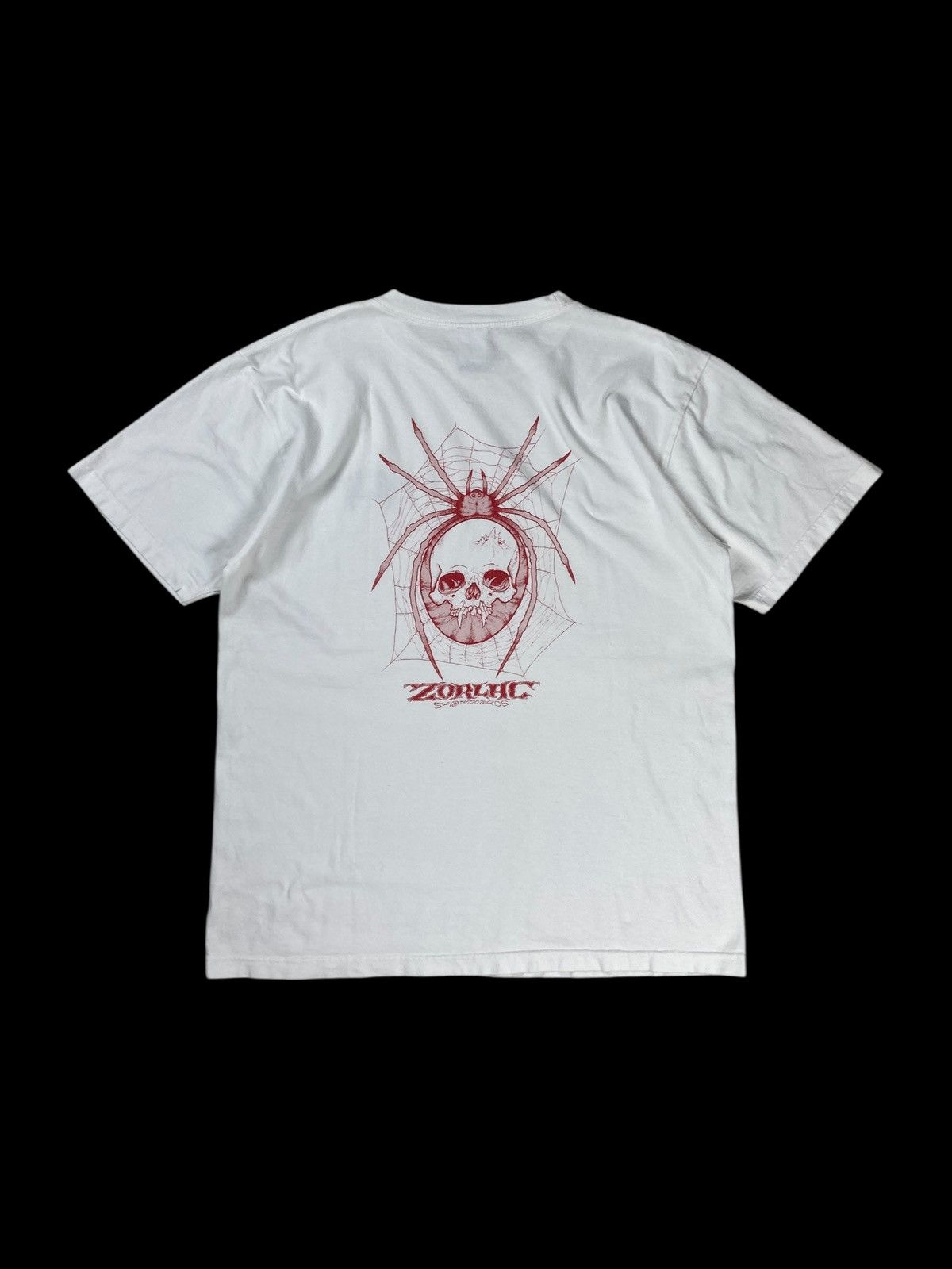 Vintage Vintage Zorlac Skateboard Tee Size US XL / EU 56 / 4 - 1 Thumbnail