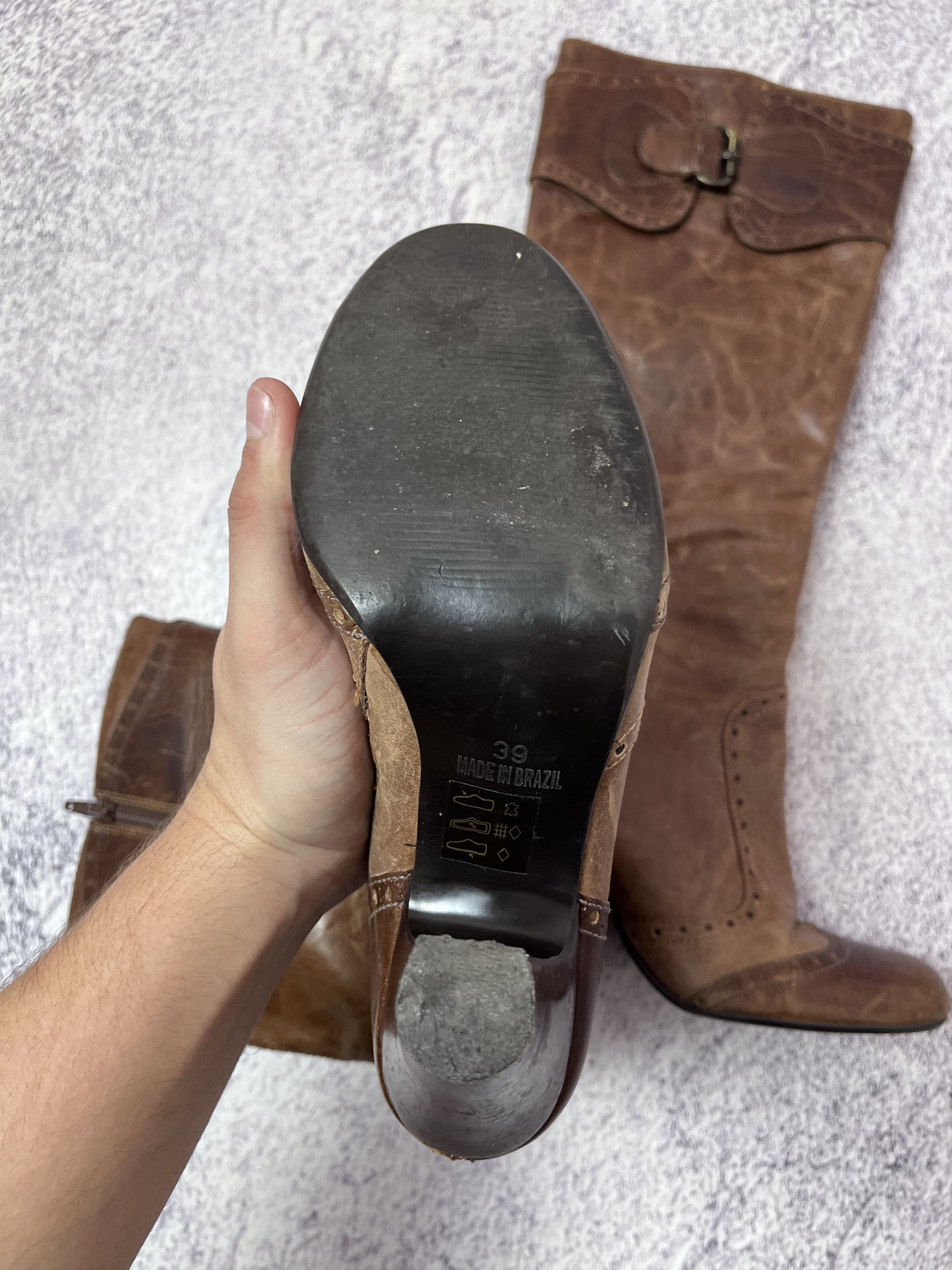 Japanese Brand × Vintage Vintage women boots Dune size 39 made in Mexico Size US 8 / IT 38 - 6 Thumbnail