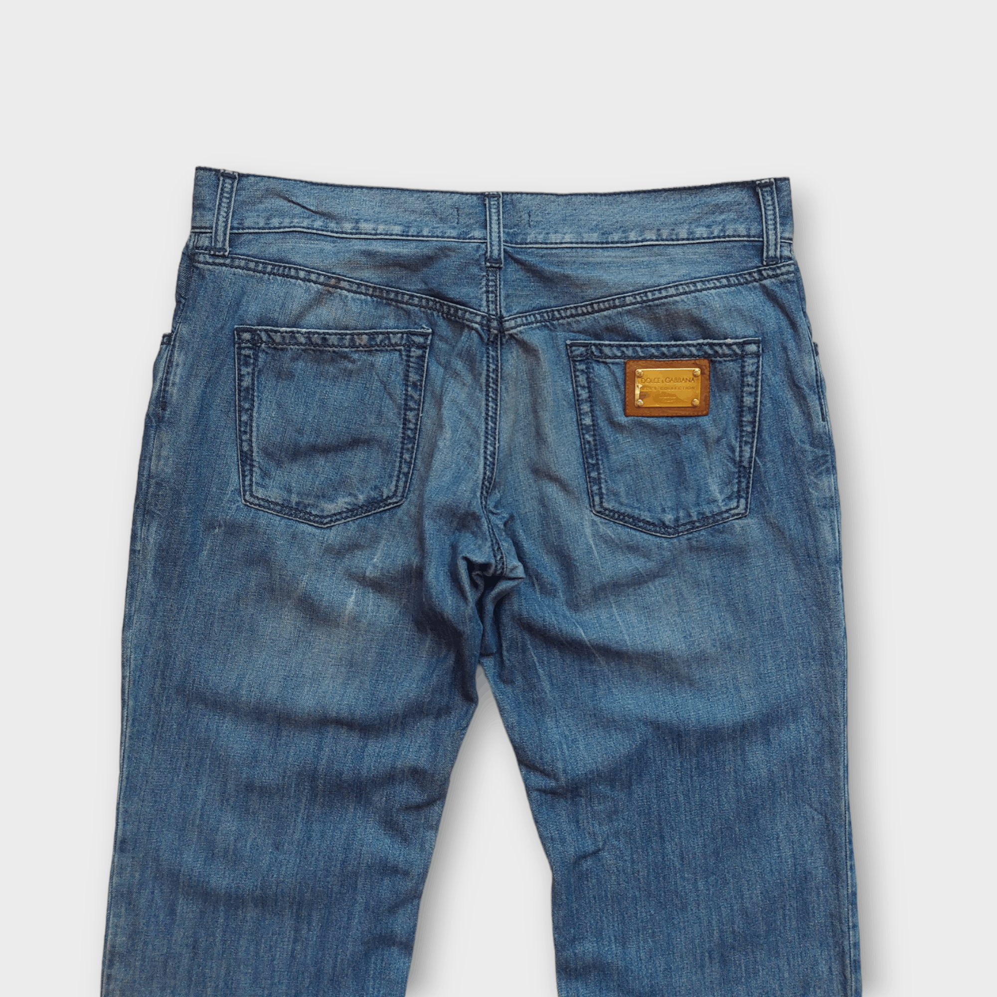 Dolce & Gabbana Dolce & Gabbana Baggy Denim Jeans Size US 34 / EU 50 - 2 Thumbnail