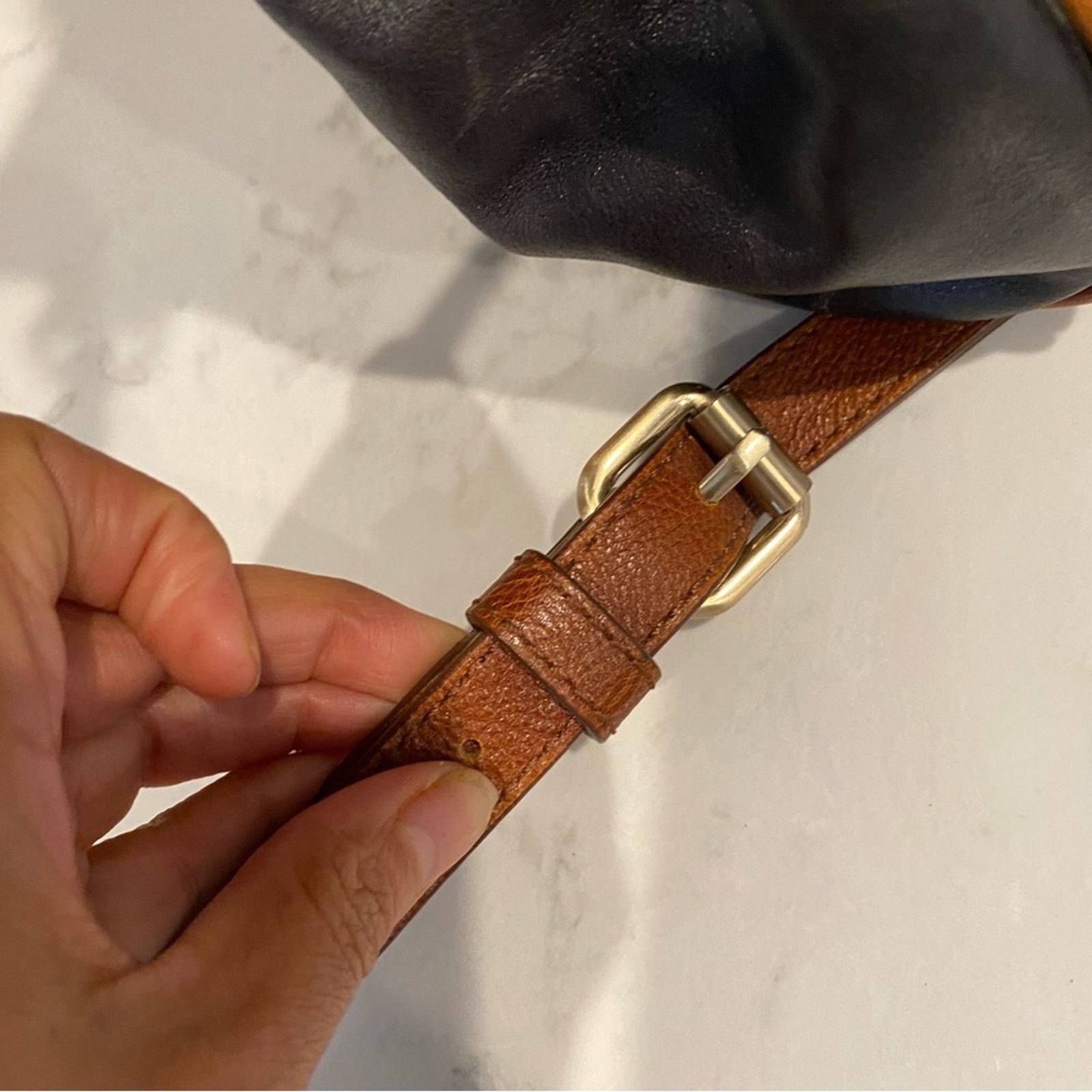 Anthropologie Schuler & Sons Philadelphia leather works Messenger bag Size ONE SIZE - 13 Thumbnail