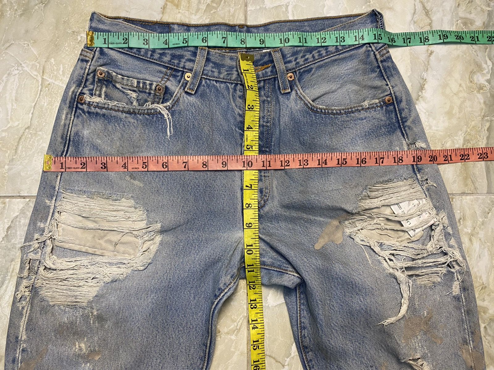 Vintage Levis 501 Size US 33 - 2 Thumbnail