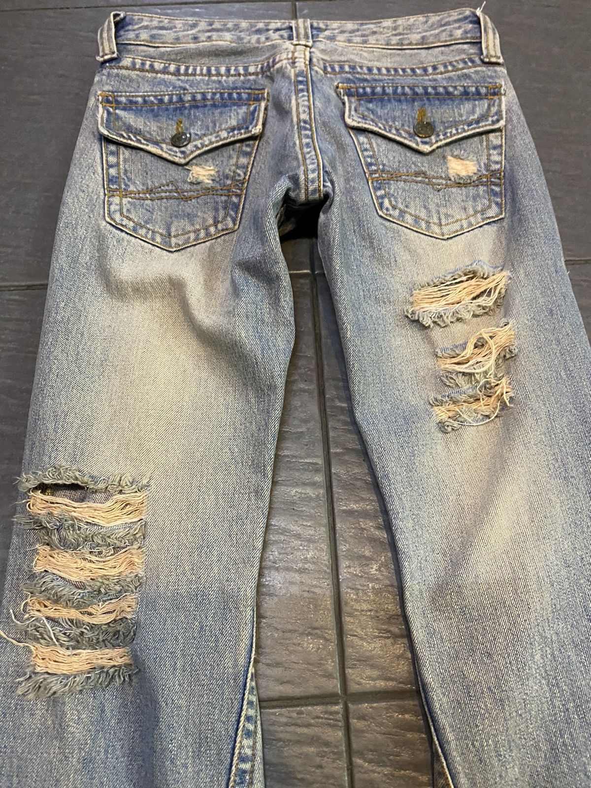 If Six Was Nine Flare jeans spiral Girl Boot Cut Size 28" / US 6 / IT 42 - 3 Thumbnail