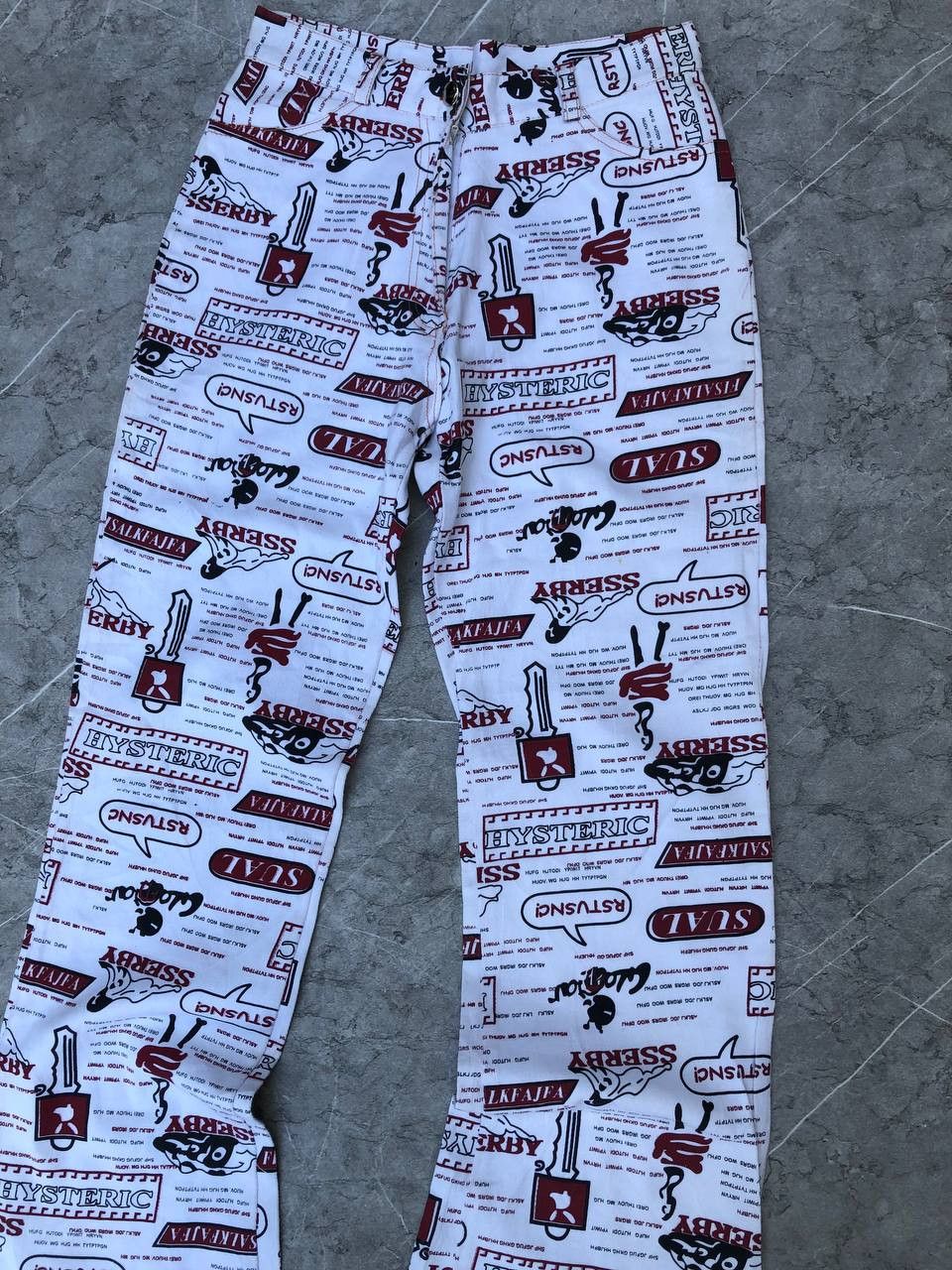 Japanese brand Ichioku Print Hysteric Pants