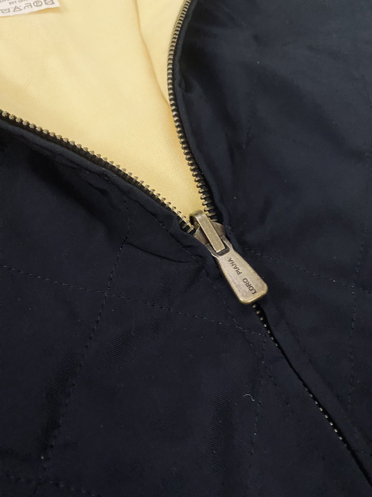 Loro Piana Loro Piana 🇮🇹 Dark Blue Twenty K Quilted Vest M Gilet VGC Size US M / EU 48-50 / 2 - 8 Thumbnail