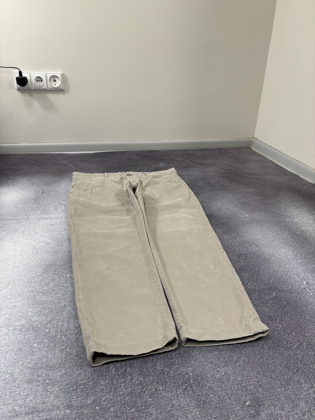 Jacob Cohen Jacob Cohen Bobby Men’s Beige Cotton Stretch Chino Pants Size US 36 / EU 52 - 3 Thumbnail