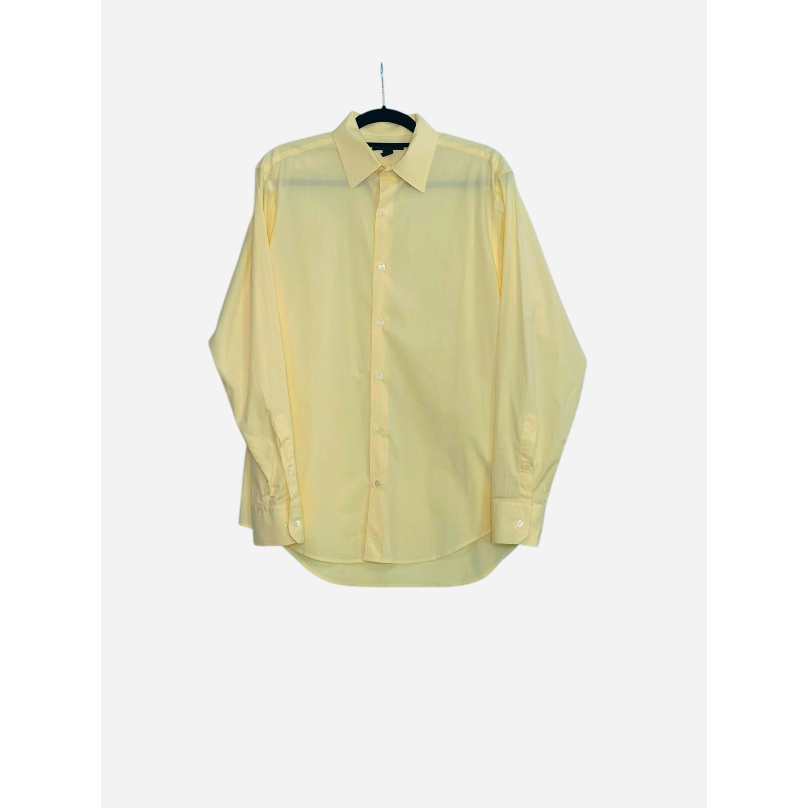 Banana Republic Banana Republic men pale yellow dress shirt size Medium Size US M / EU 48-50 / 2 - 6 Thumbnail