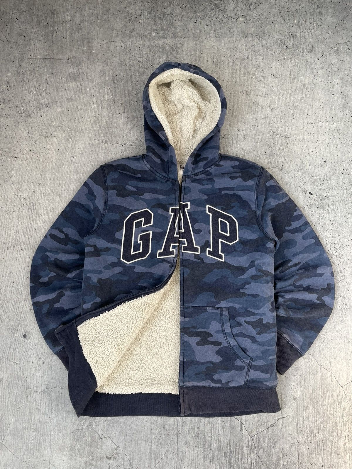 Gap Vintage Y2K GAP Zip Up Hoodie | Grailed