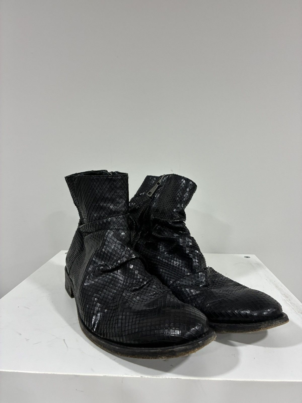 John Varvatos Snakeskin boot 8.5 Size US 8.5 / EU 41-42 - 4 Thumbnail