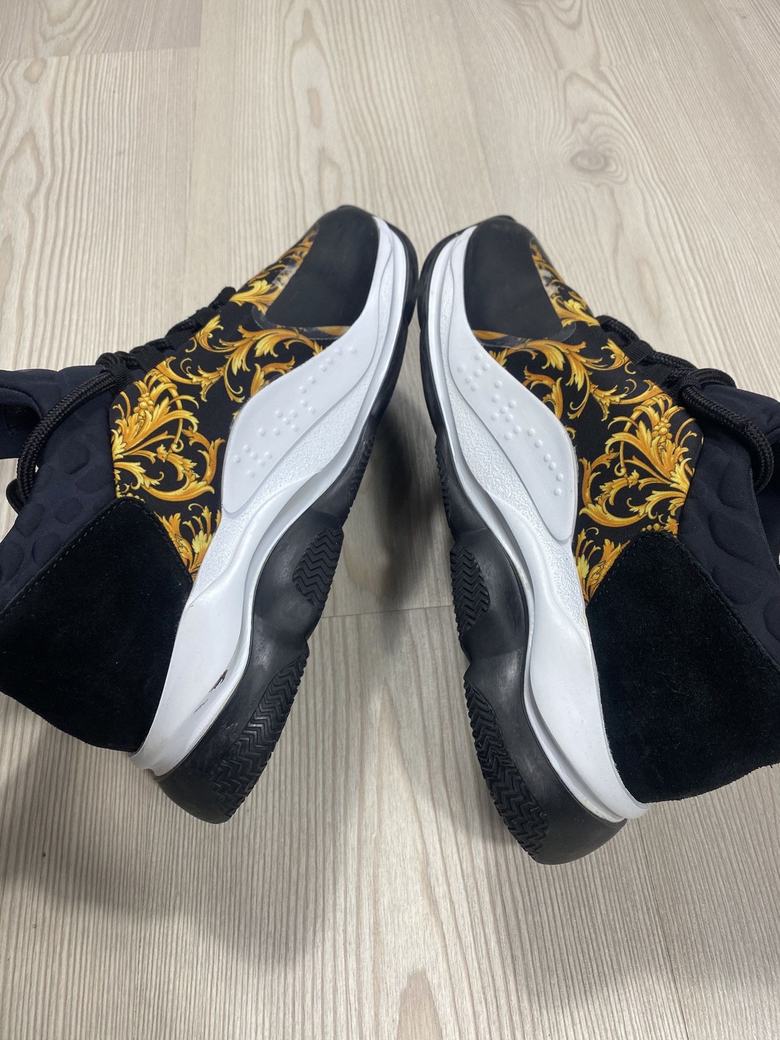 Versace Versace Chain Reactions Baroque Trainers Uk Size 5 EU38 Size US 7.5 / IT 37.5 - 4 Thumbnail