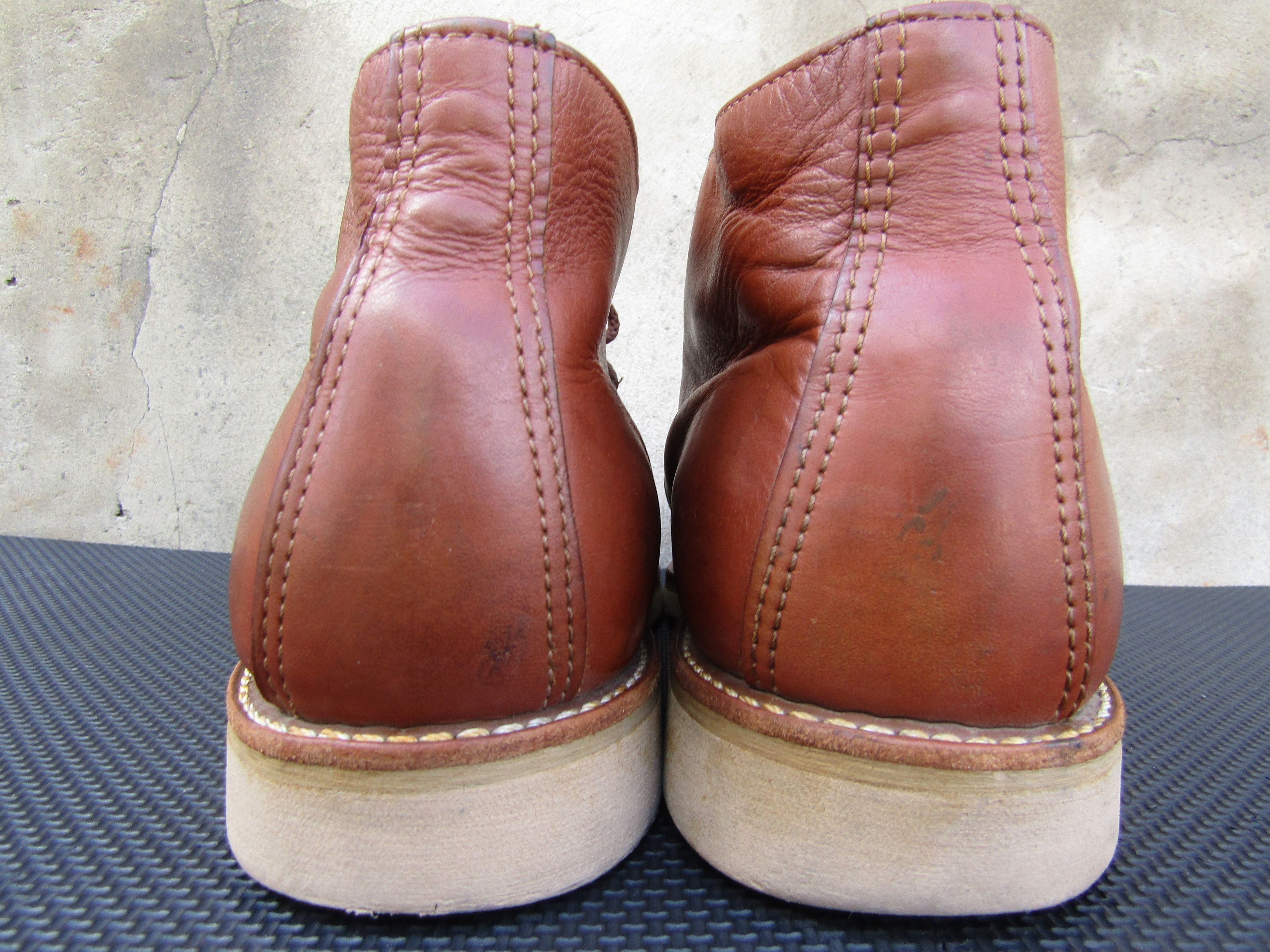 Red Wing Red Wing 595 Traction Tread Chukka Leather Boots Made USA Size US 12.5 / EU 45-46 - 8 Thumbnail