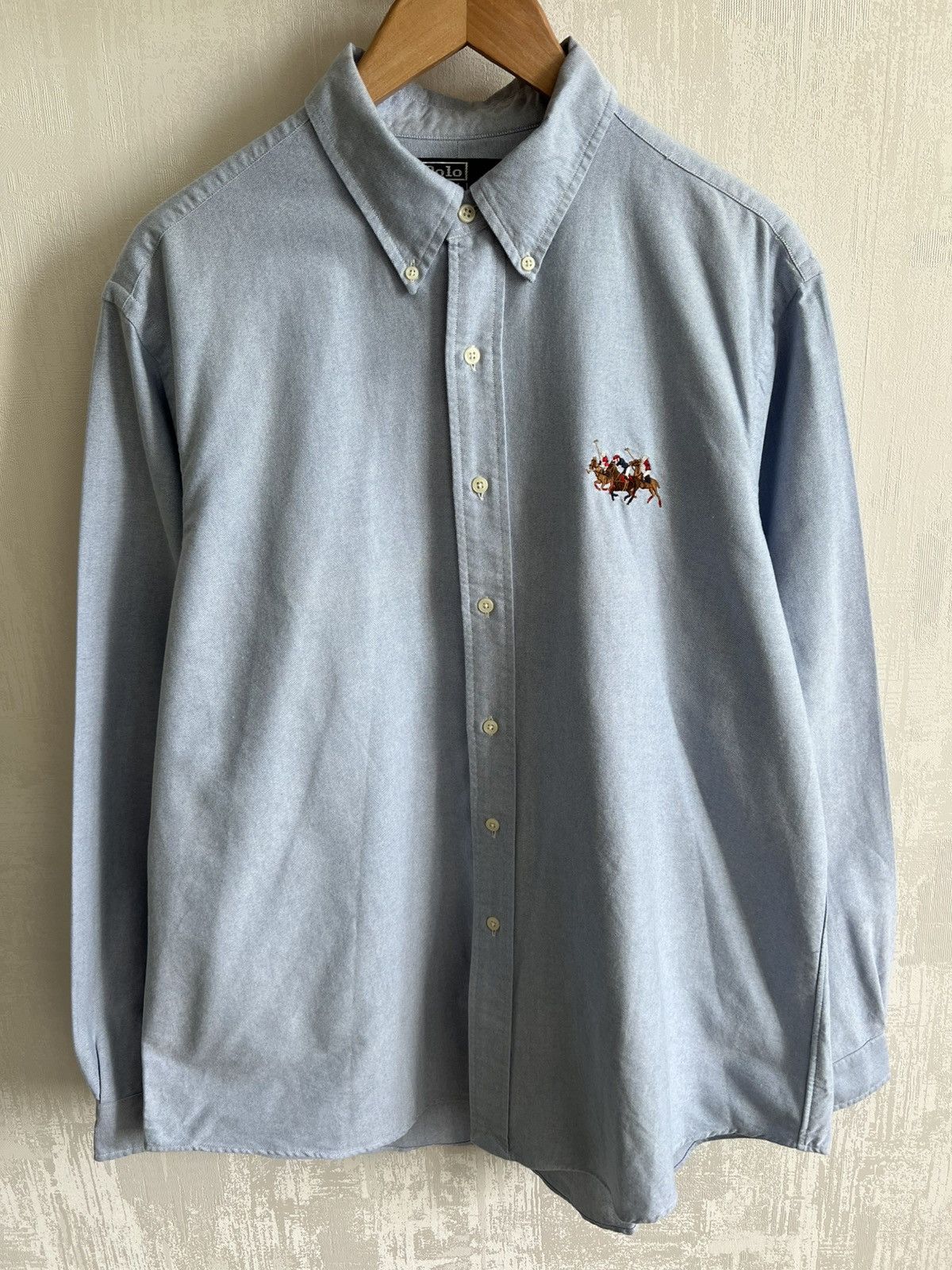 Polo Ralph Lauren Vintage Polo Ralph Lauren Shirt Big Pony Size US XL / EU 56 / 4 - 1 Thumbnail