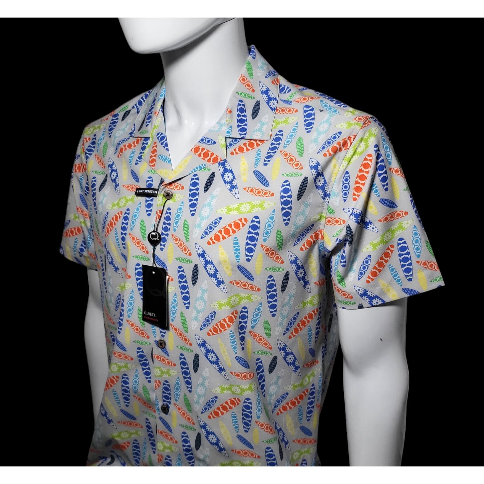 Other NWT QUIETI Performance Lightweight Surfboard Print M, XXL Size US M / EU 48-50 / 2 - 7 Thumbnail