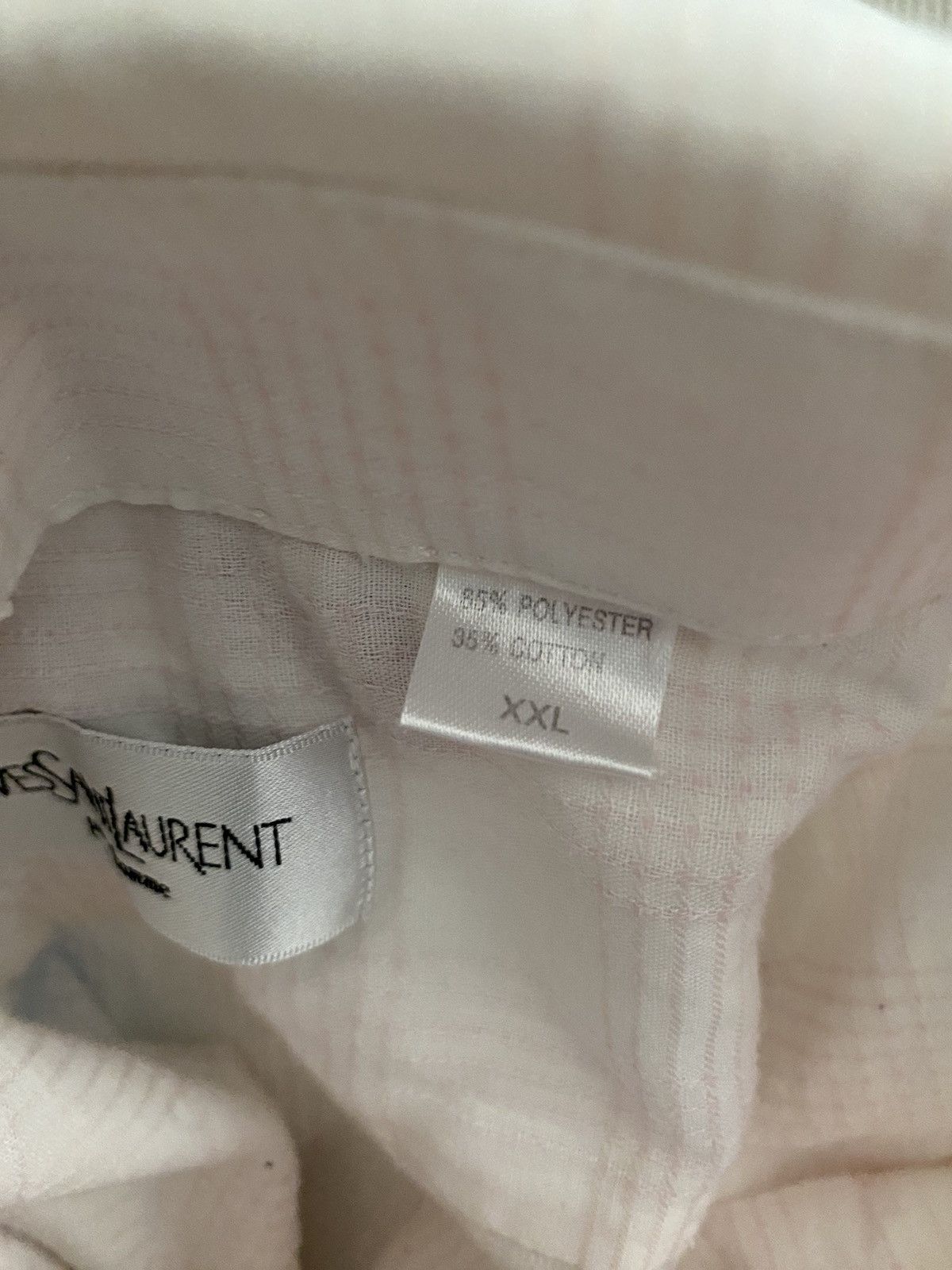 Yves Saint Laurent Super Soft YSL Shirt White Summer Size US XXL / EU 58 / 5 - 9 Thumbnail