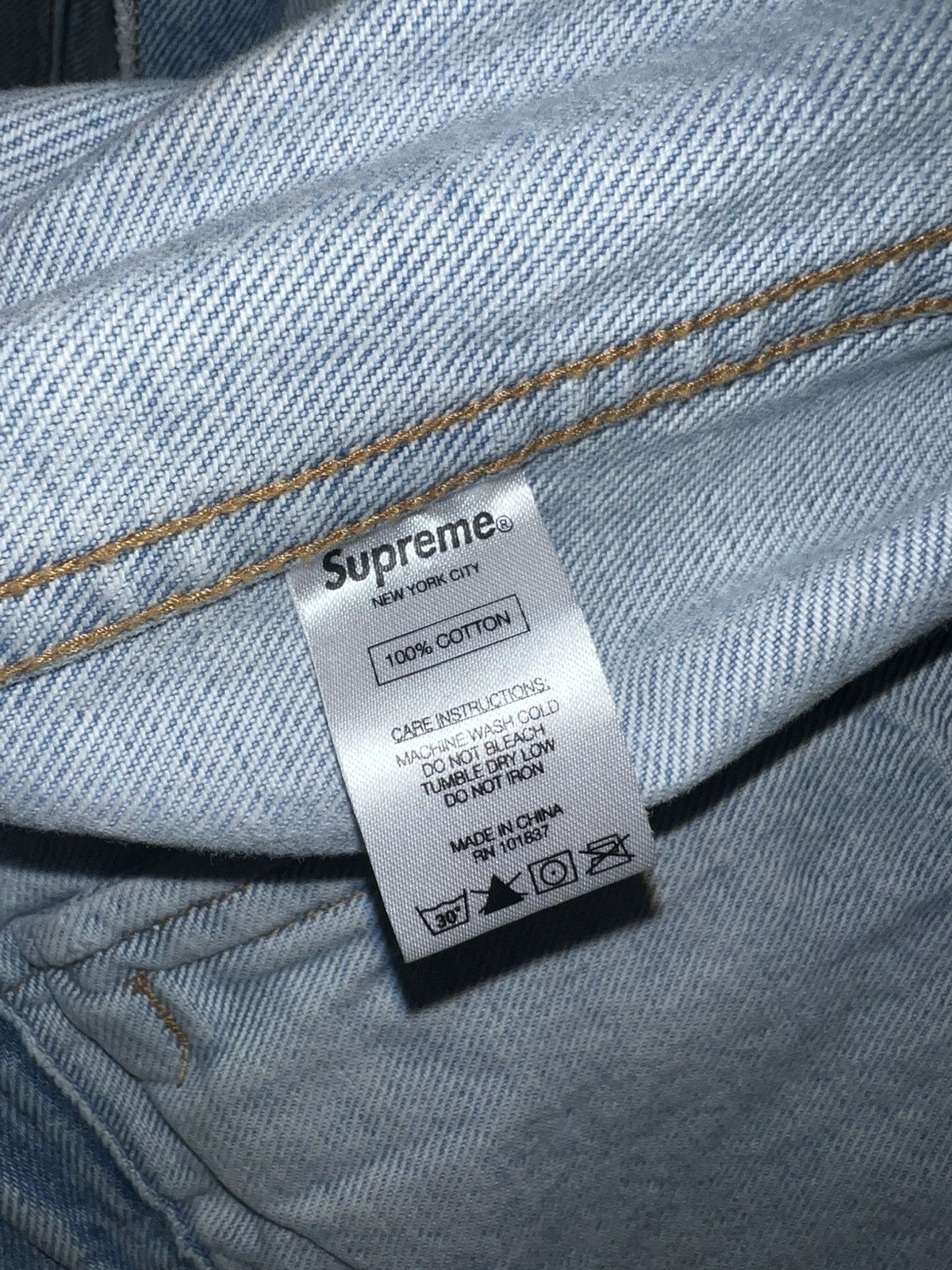 Supreme Supreme Denim Trucker Jacket SS16 (Rare) Size US M / EU 48-50 / 2 - 5 Thumbnail