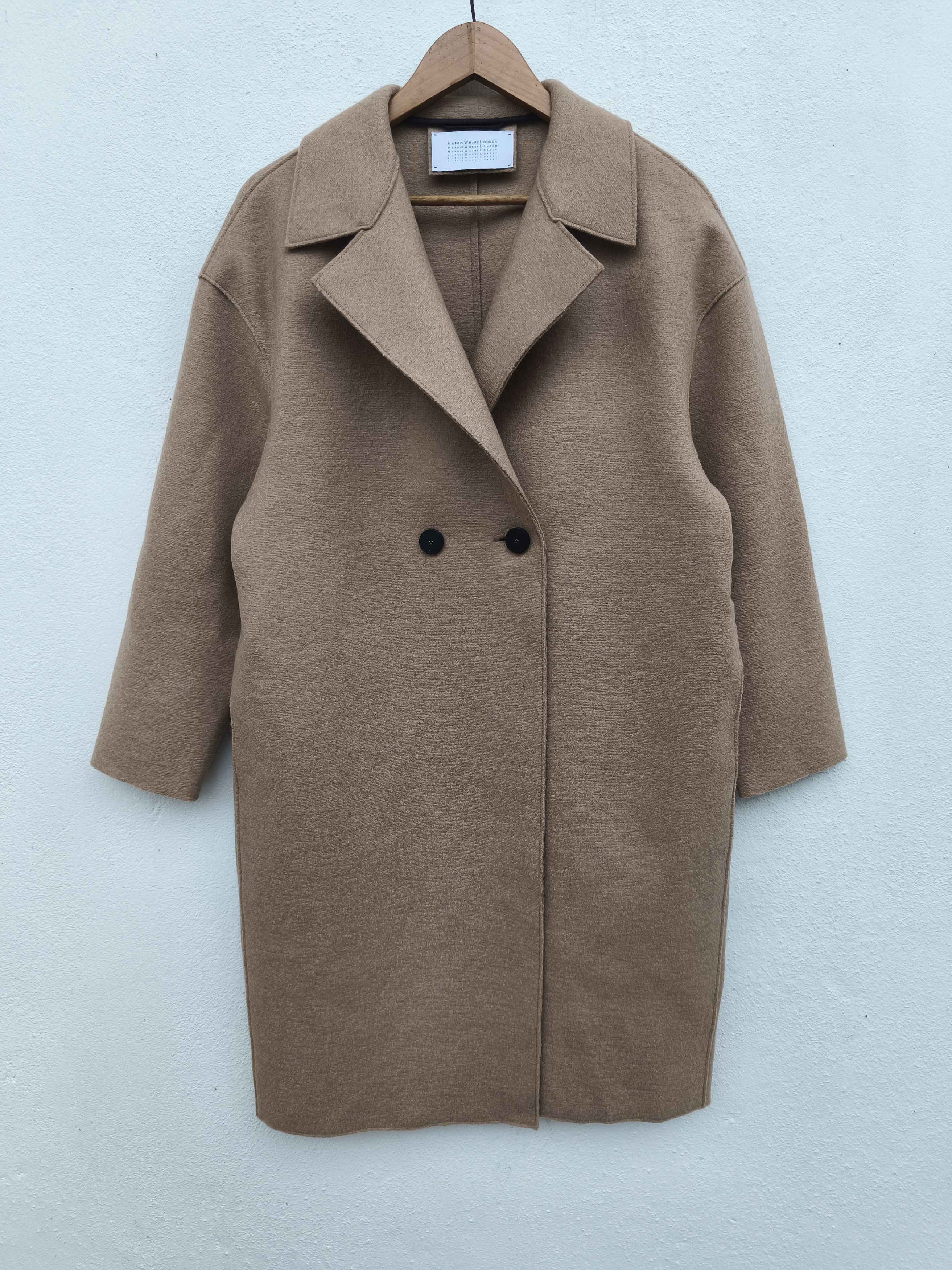 Harris Wharf London Harris Wharf London double breasted overcoat wool Size US M / EU 48-50 / 2 - 1 Thumbnail