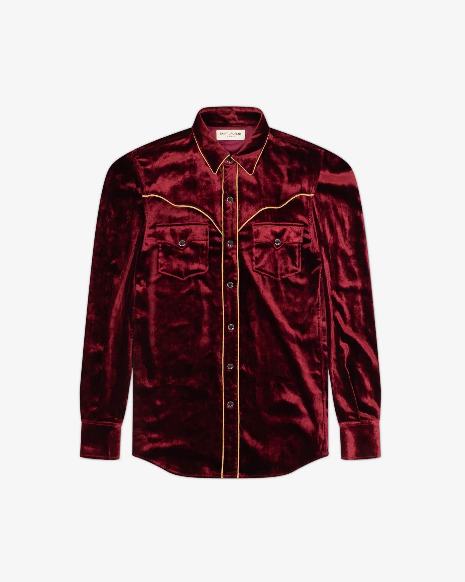 【最終価格!!!】未使用 RRL Suede Western Shirt Men's Classic Western Style PU Leather Lapel Slim-fit Faux Suede Long-