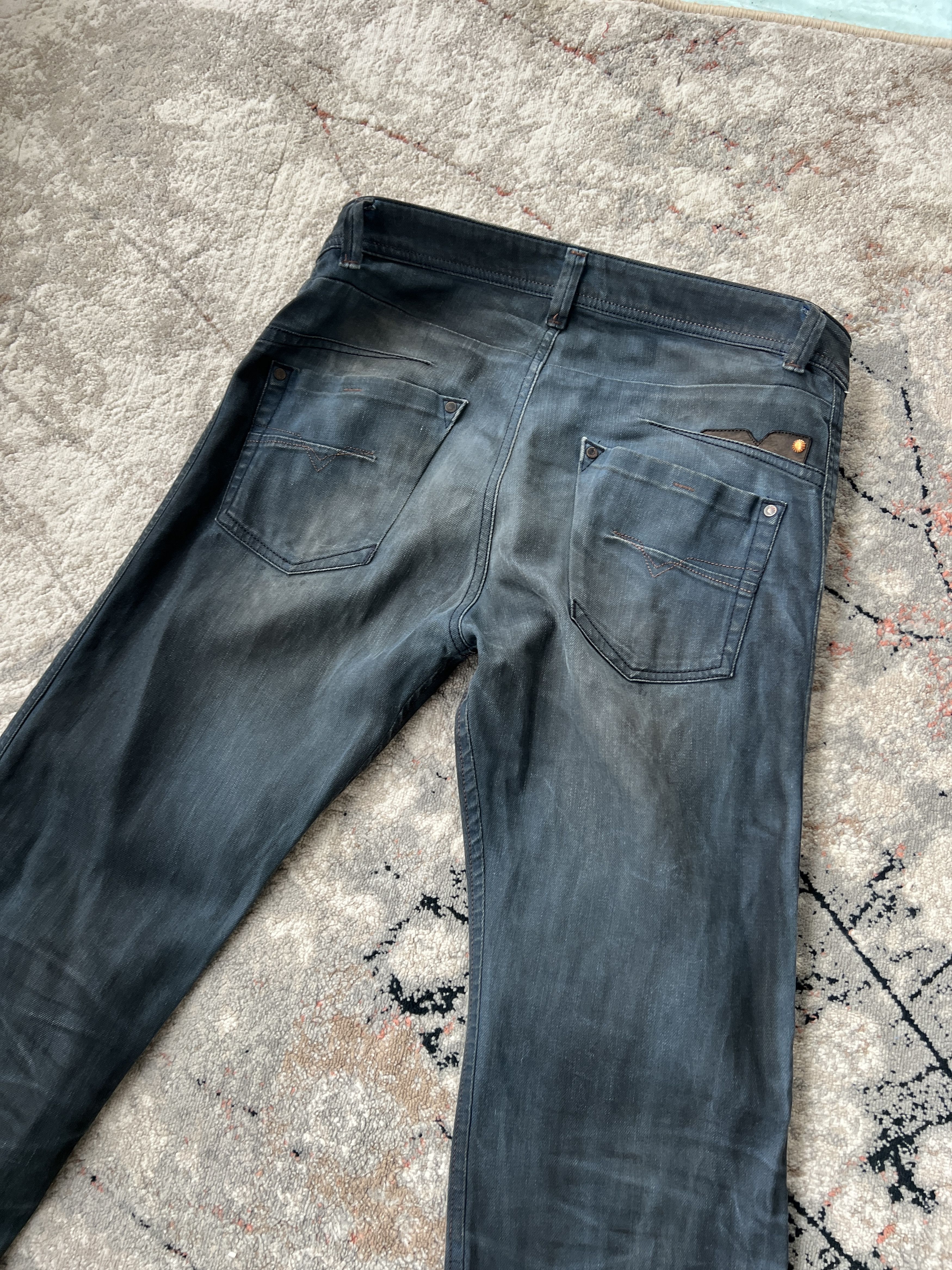 Diesel Diesel Darron Slim-Tapped Denim Pants Size US 31 - 15 Thumbnail