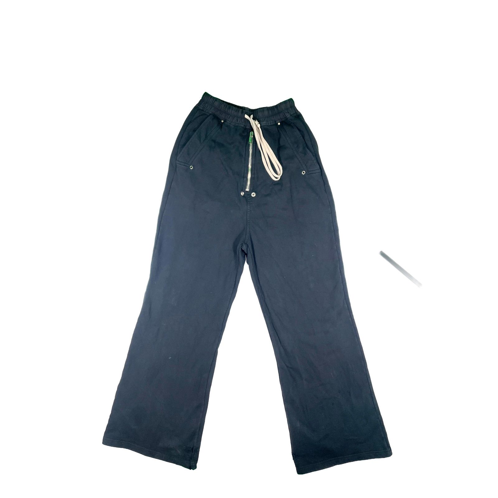 Rick Owens Rick Owens Zipper Black Sweats Size US 30 / EU 46 - 1 Thumbnail