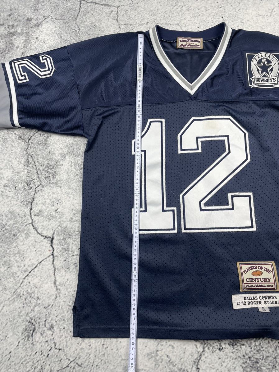 Jeff Hamilton Jeff Hamilton M – Dallas Cowboys #12 Roger Staubach NFL Size US M / EU 48-50 / 2 - 5 Thumbnail