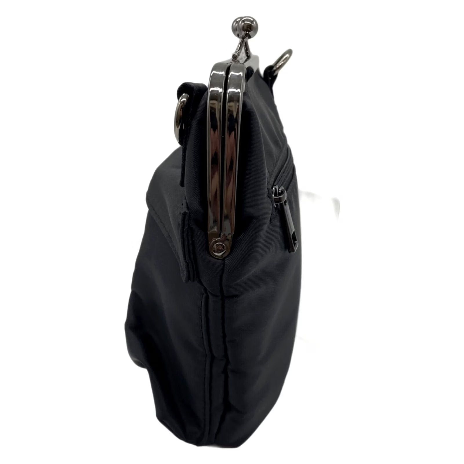 Yohji Yamamoto Yohji Yamamoto GROUND Y Shoulder Bag Ladies Black Clasp Closure Square Bag Used Womens Size ONE SIZE - 6 Thumbnail