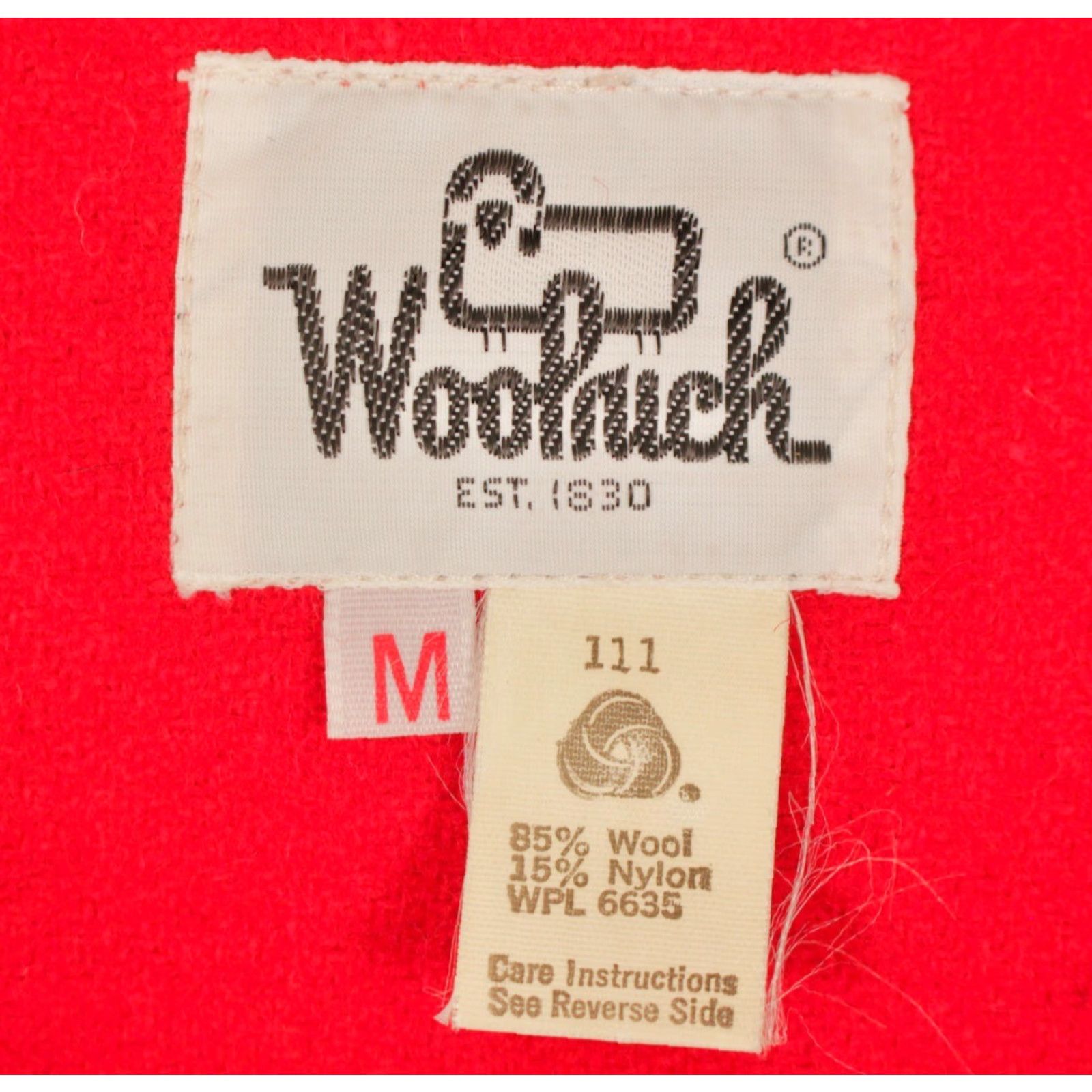 Vintage Woolrich 70s 80s Red Hunting Jacket Wool Blend VTG Woolrich Size M Jacket Mens 70s 80s Hunting Red Wool Blend Vintage Jacket Size US M / EU 48-50 / 2 - 4 Thumbnail