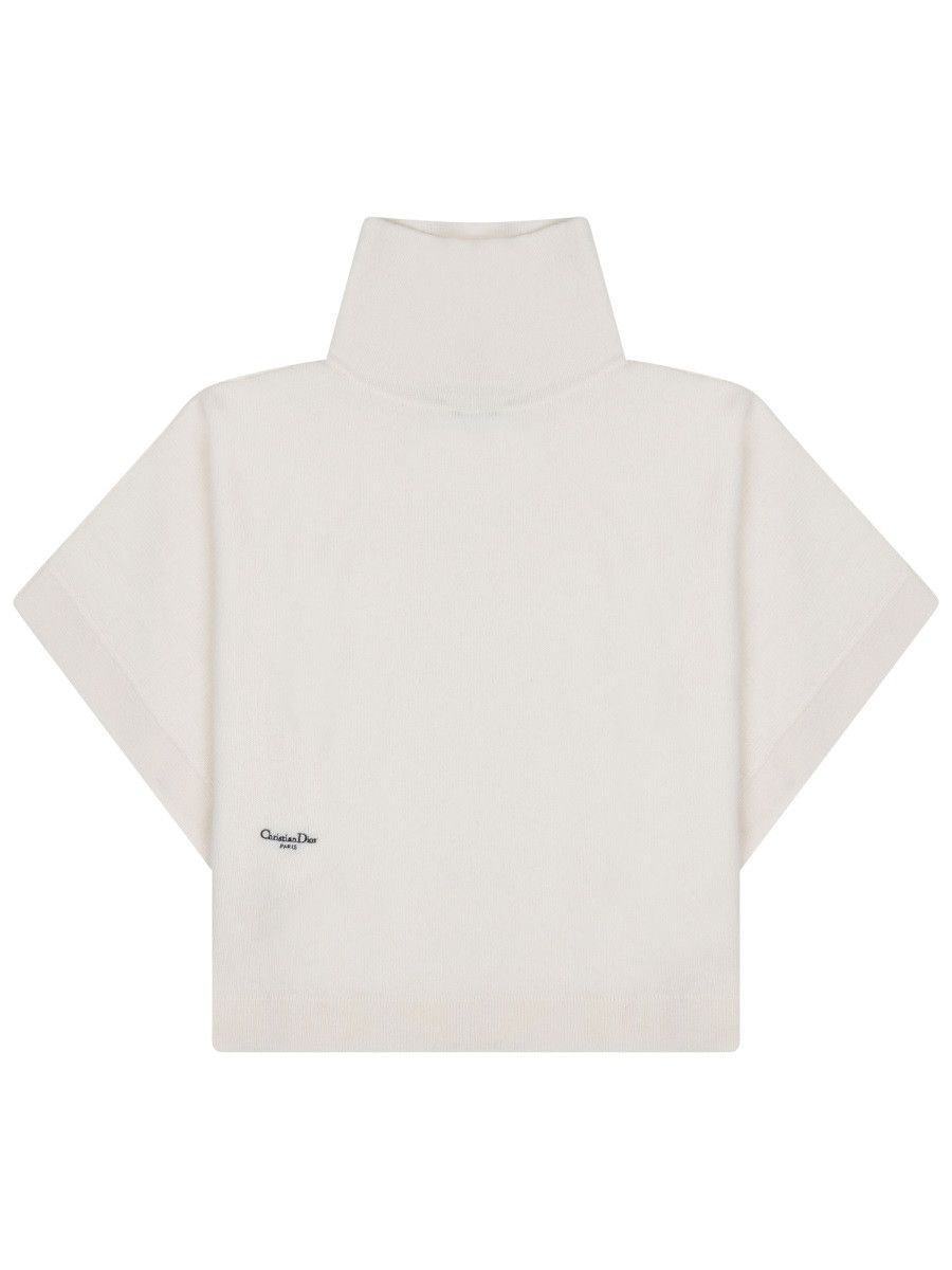 Dior DIOR PULLOVER IN LANA - WHITE Size S / US 4 / IT 40 - 1 Thumbnail