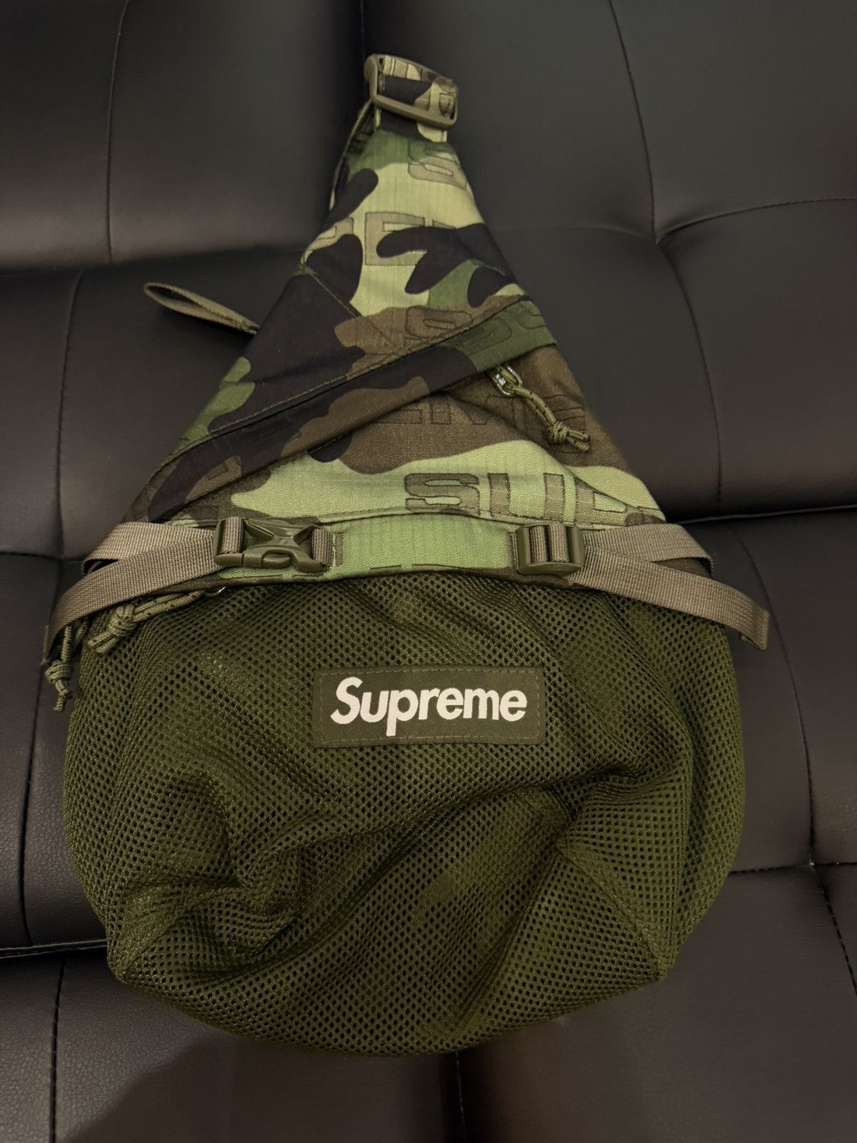 Supreme Olive Sling Bag | Grailed