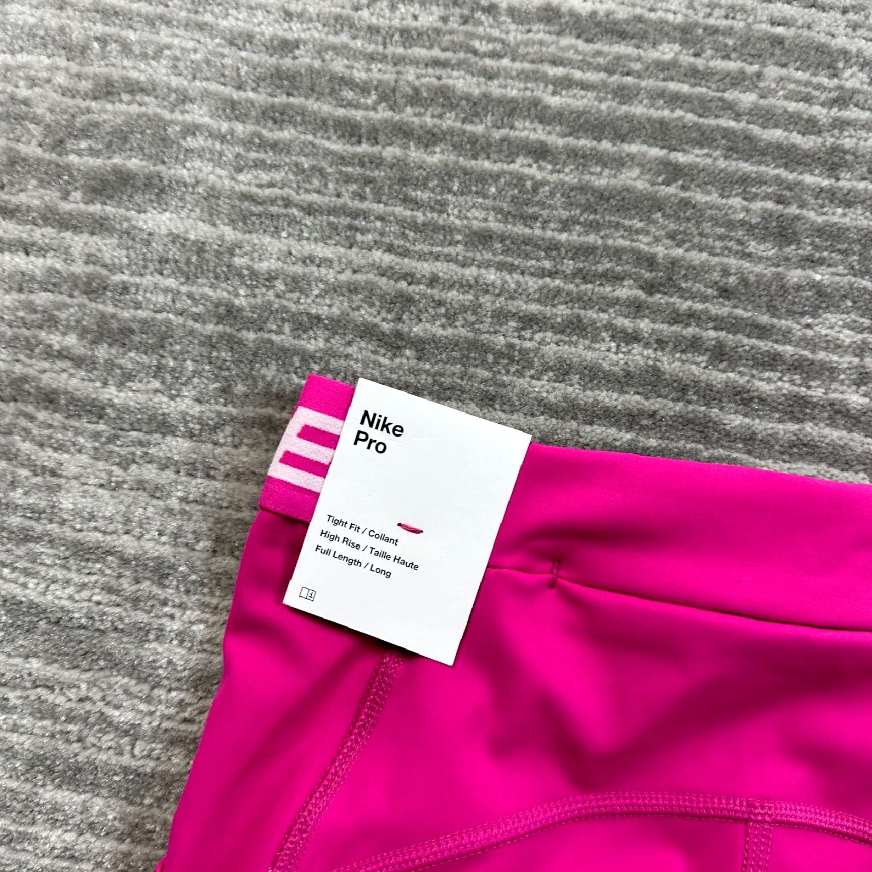 Nike Nike Pro Leggings Womens XS Black High-Waisted Pockets Size 26" / US 2 / IT 38 - 3 Thumbnail