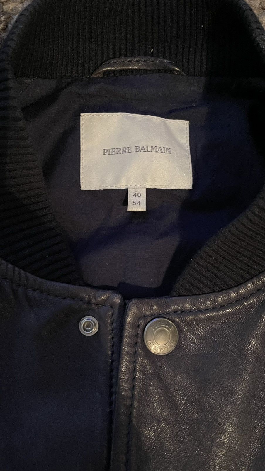 Pierre Balmain Pierre Balmain vintage leather jacket Size US L / EU 52-54 / 3 - 3 Thumbnail