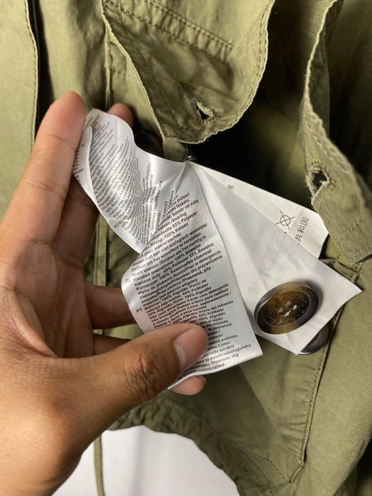 Barbour Barbour Crowdon Showerproof Jacket in Olive Size M / US 6-8 / IT 42-44 - 8 Thumbnail